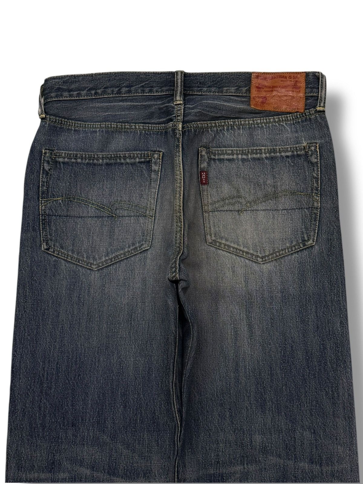 Studio D'Artisan Vintage 00s Studio D’Artisan SD-601-00 Selvedge Denim Japan Size US 32 / EU 48 - 5 Thumbnail