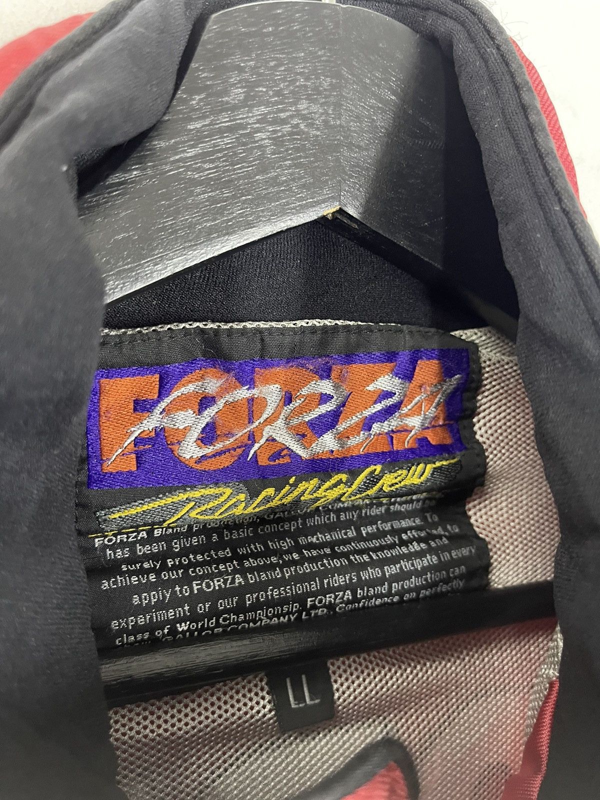 Vintage VINTAGE FORZA RACING CREW BIKER JACKET Size US L / EU 52-54 / 3 - 5 Thumbnail