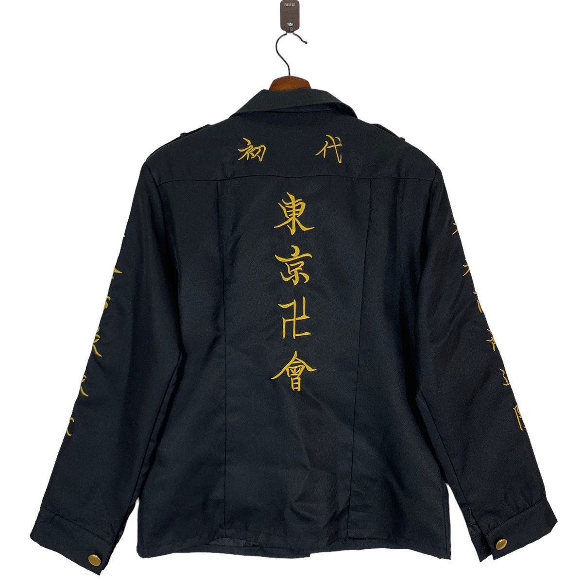 VINTAGE JAPAN MOTORCYCLE GENG CLUB BUTTON JACKET