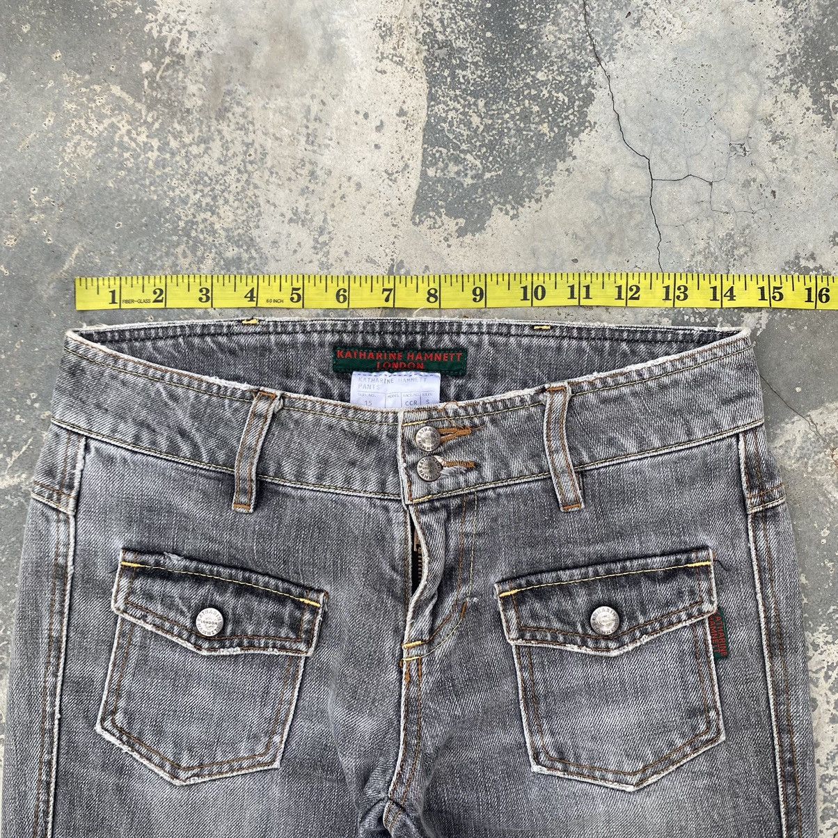 If Six Was Nine KATHARINE HAMNETT Vintage Flare Size 29" - 2 Thumbnail