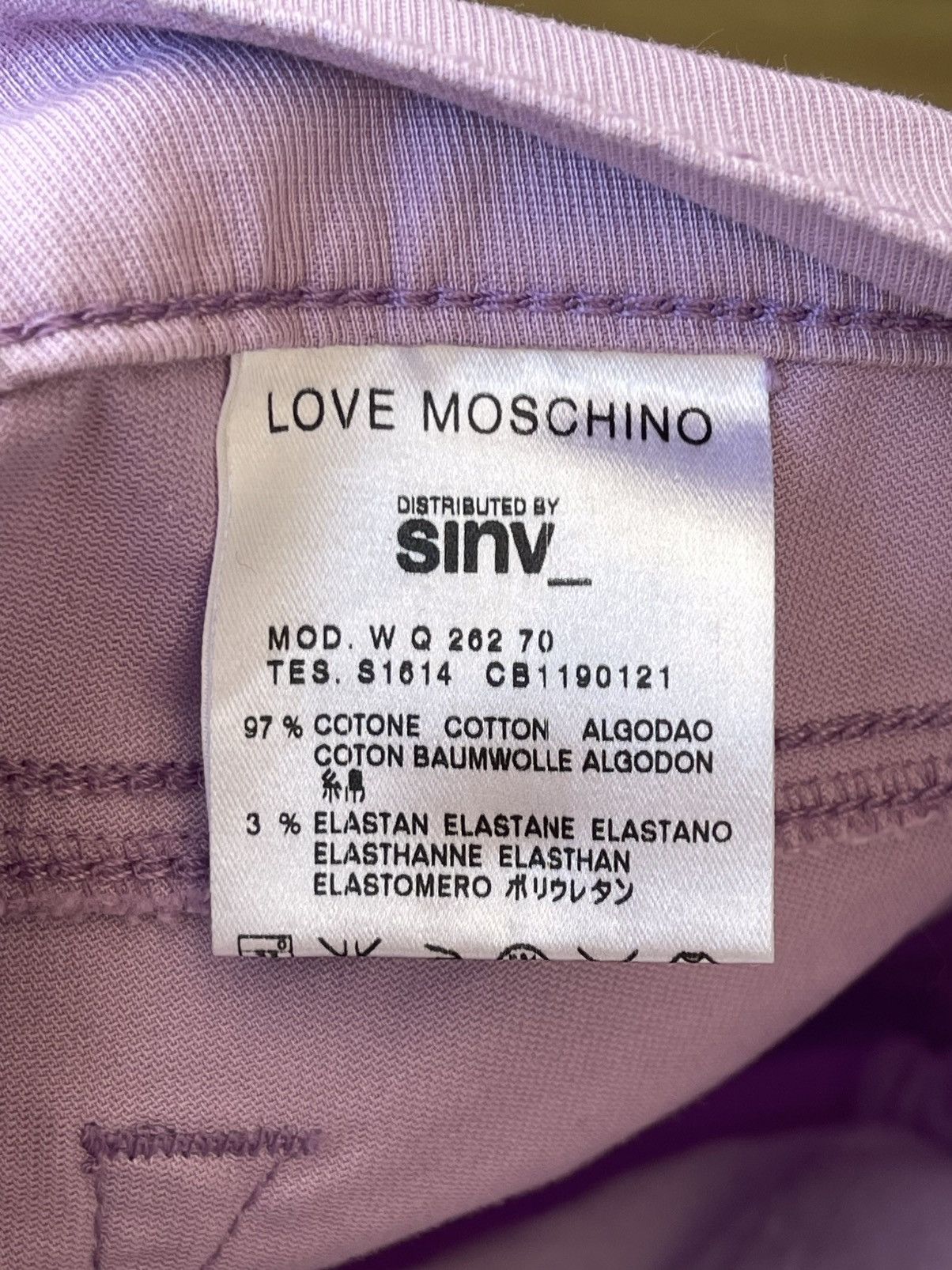 Love Moschino Love Moschino Mid Rise Regular Straight Fit Pants 32x29 w32 Size 32" / US 10 / IT 46 - 9 Thumbnail