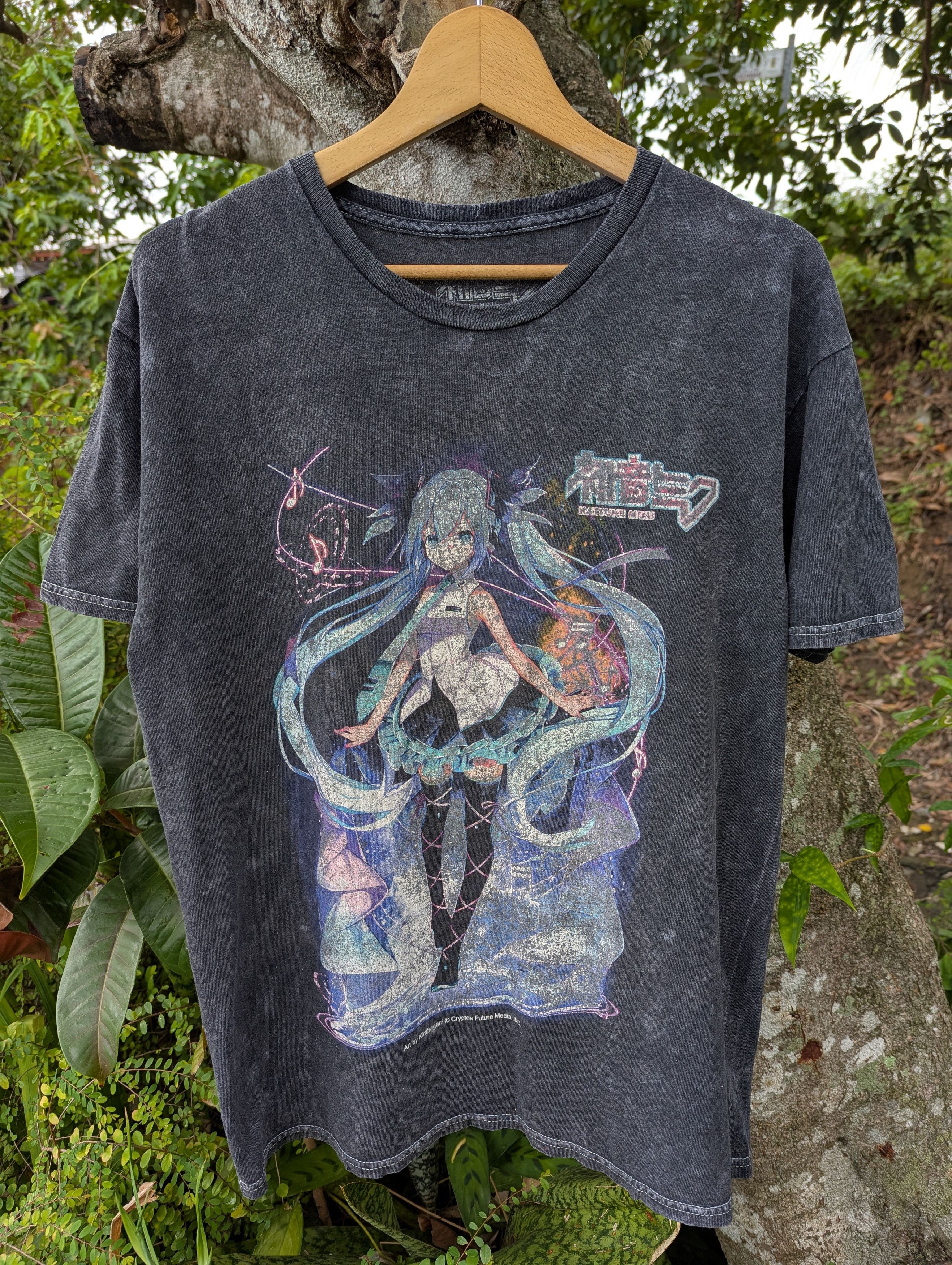 Anime 🔥FREE SHIPPING🔥Hatsune Miku Y2K Anime Manga Movie Tshirt Size US M / EU 48-50 / 2 - 1 Thumbnail