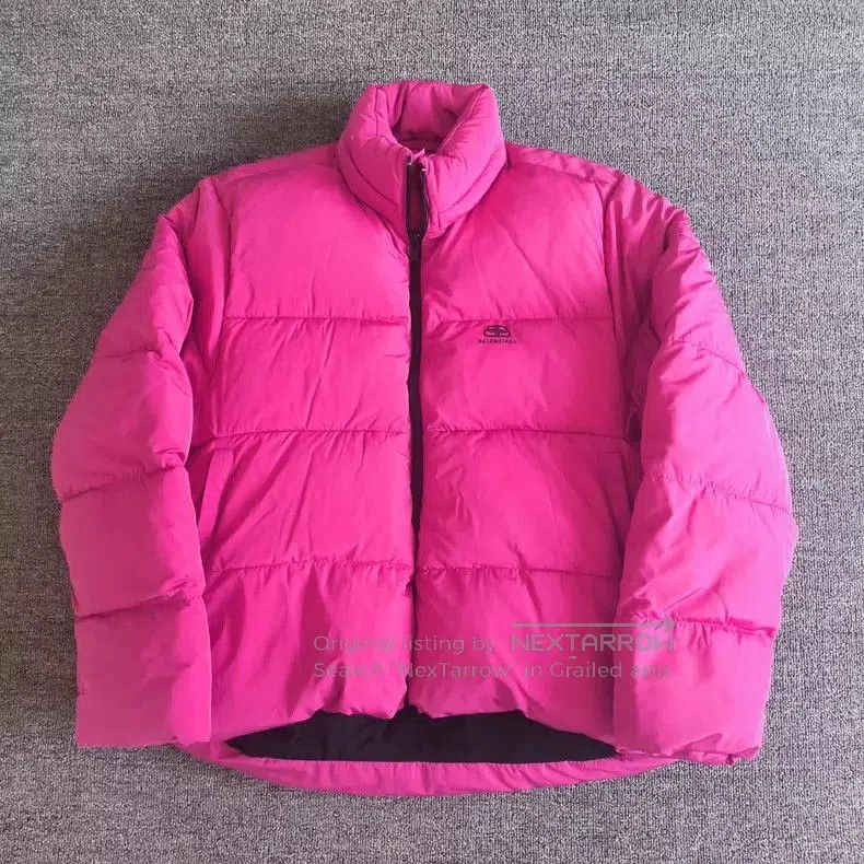 Balenciaga Balenciaga Pink Puffer Jacket. Size US S / EU 44-46 / 1 - 1 Thumbnail