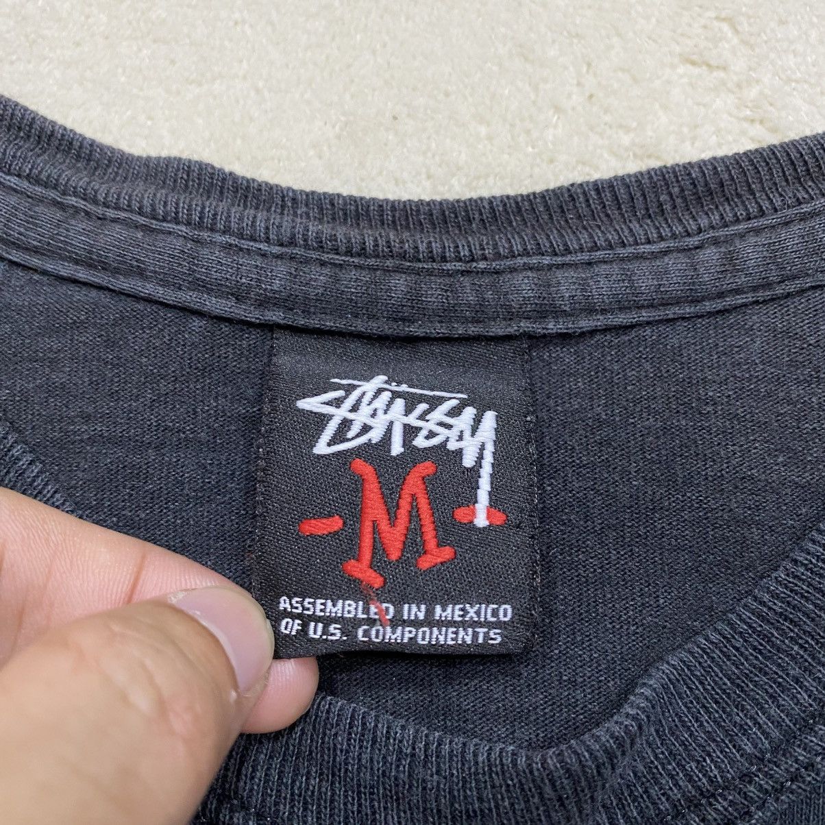 Stussy Vintage 90's STUSSY Regal Respect Long Sleeve T-shirt Size US M / EU 48-50 / 2 - 9 Thumbnail