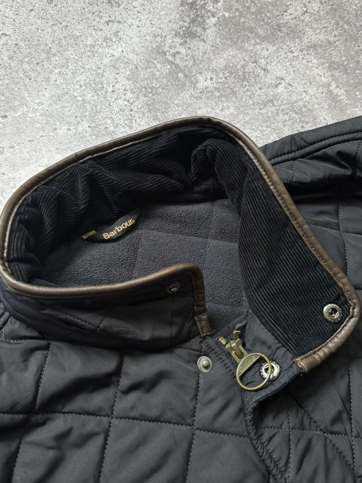 Barbour Barbour Powell Quilt Black Jacket Men’s Medium Size US XXL / EU 58 / 5 - 6 Thumbnail