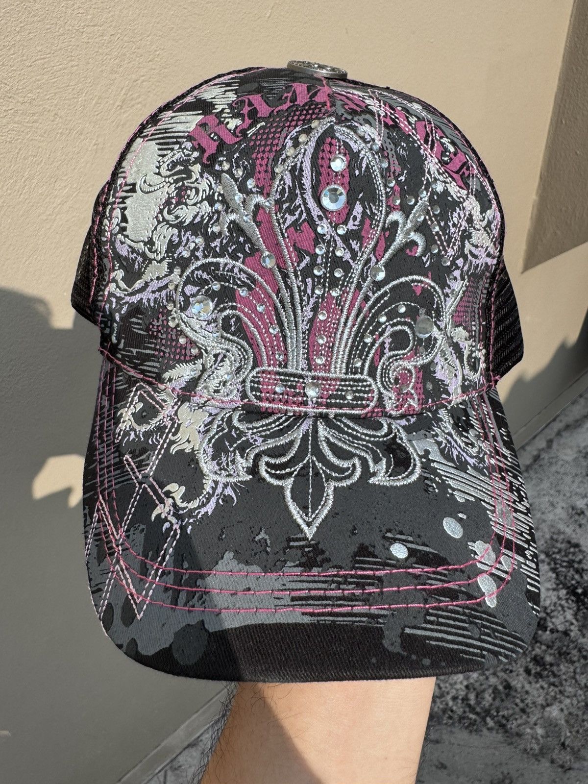 Vintage ⚜️Y2K Hat/Caps Vintage 2000s⚜️ Size ONE SIZE - 3 Thumbnail