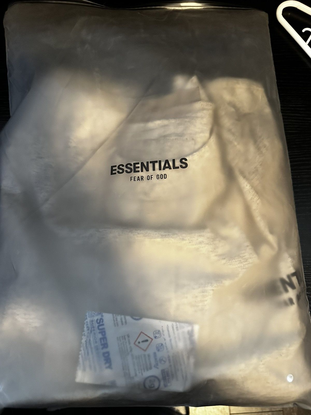 Essentials X FOG Light Oatmeal Tee Brand New