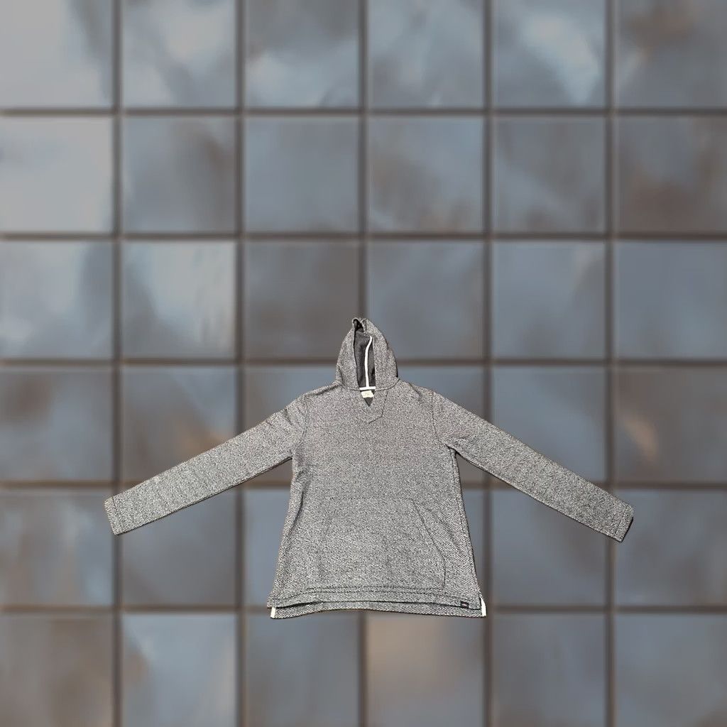 Faherty VINTAGE? FAHERTY Granite Gray Baja Beach Poncho mens hoodie Size M Size US M / EU 48-50 / 2 - 1 Thumbnail