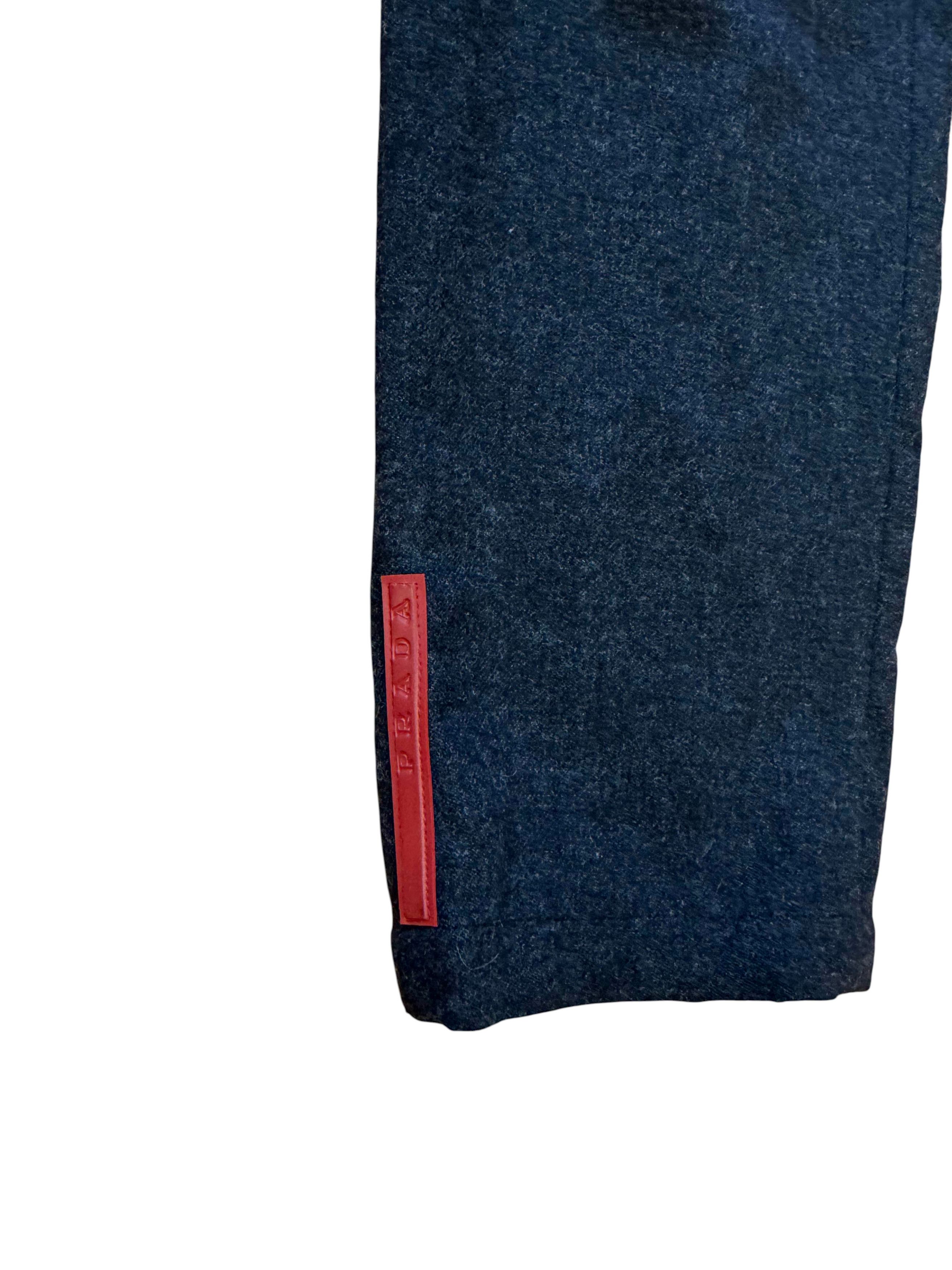 Prada F/W 1999 PRADA SPORT WOOL PANTS Size 27" / US 4 / IT 40 - 4 Thumbnail