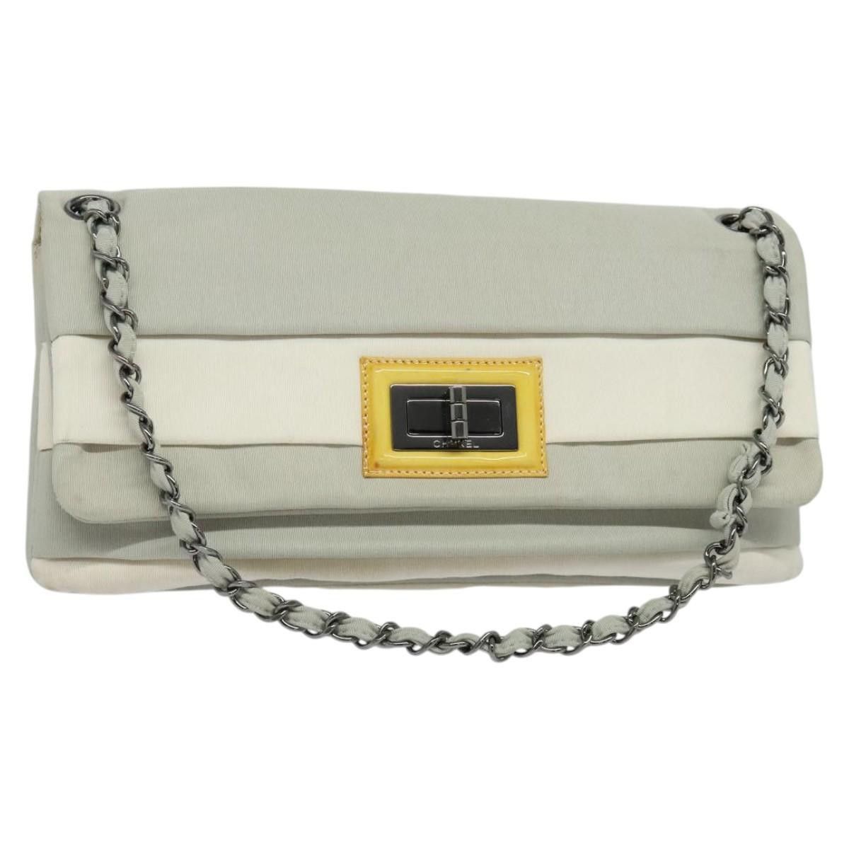 Chanel Chanel Mademoiselle Lock Chain Flap Bag Grosgrain Size ONE SIZE - 1 Thumbnail