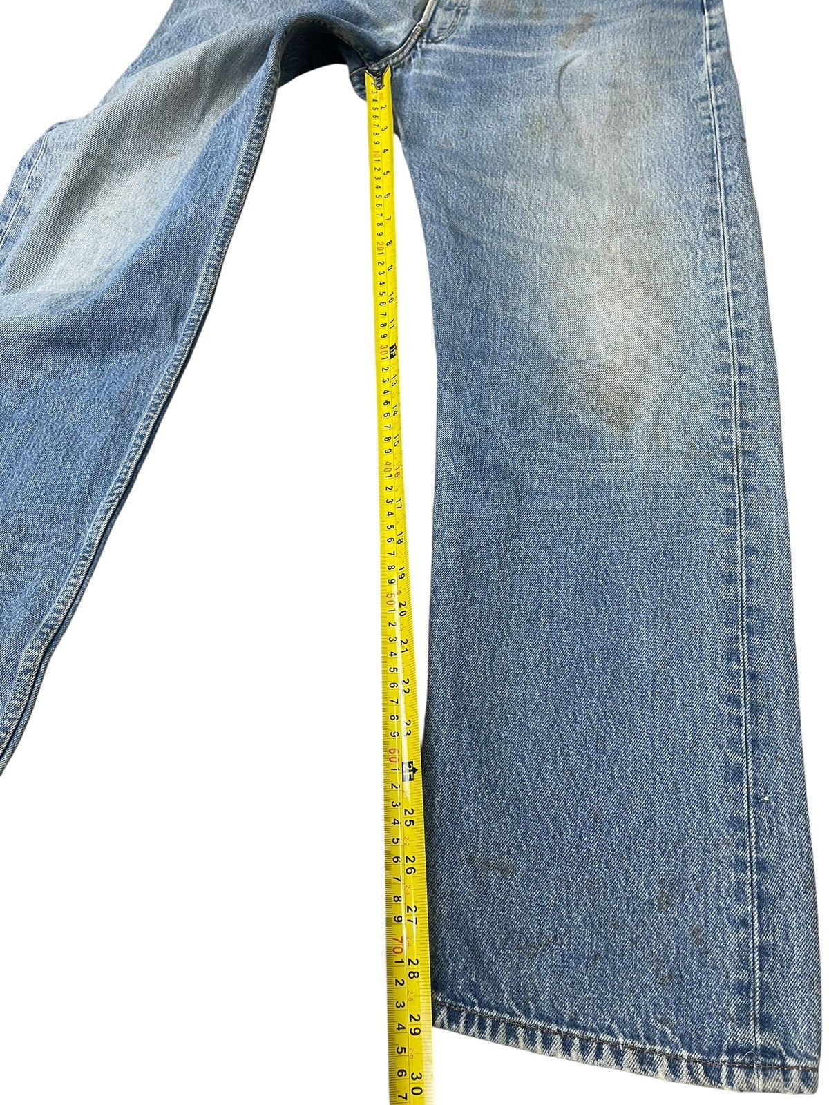 Levi's Vintage Levi’s 501 Jeans Faded Distressed Streetwear Size US 36 / EU 52 - 8 Thumbnail