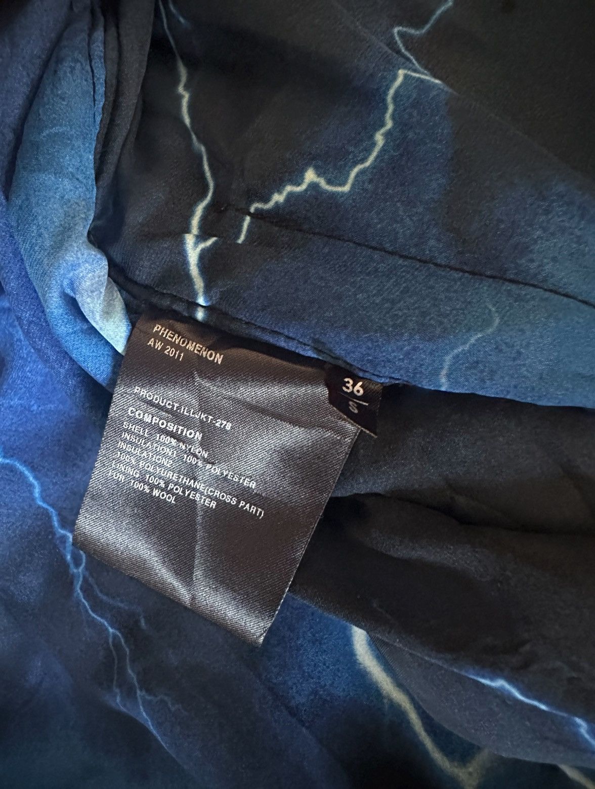PHENOMENON Phenomenon AW11 3D 'Cross' MA-1 Reversible Bomber Size US S / EU 44-46 / 1 - 12 Thumbnail