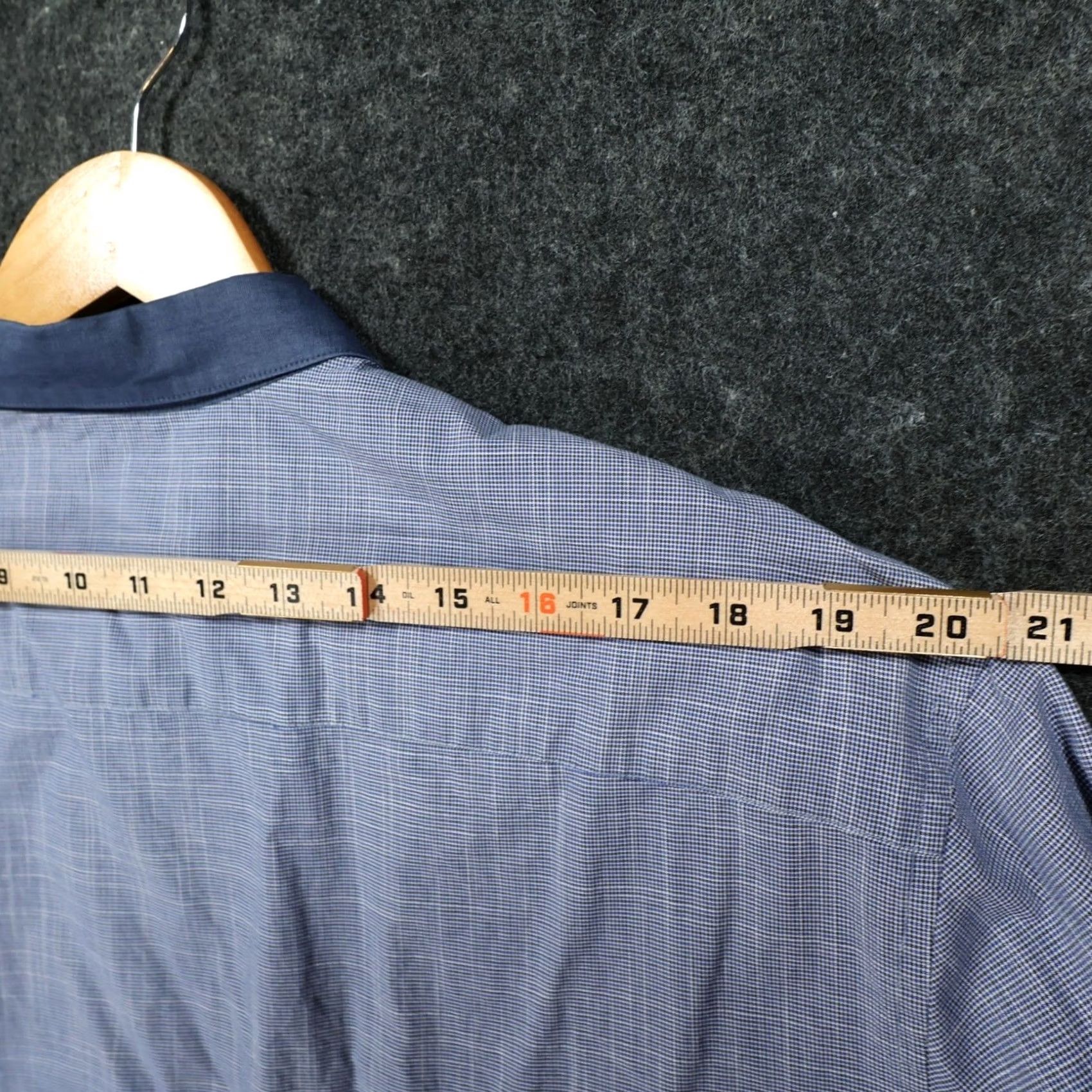 Calvin Klein Calvin Klein Button-Up Shirt Mens XXL Blue Classic Fit Long Sleeve Cotton Size US XXL / EU 58 / 5 - 6 Thumbnail