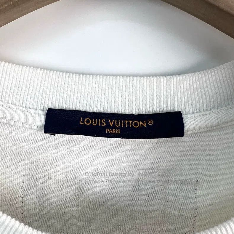 Louis Vuitton Louis Vuitton White Rainbow Letter Short Sleeve Size US XL / EU 56 / 4 - 5 Thumbnail