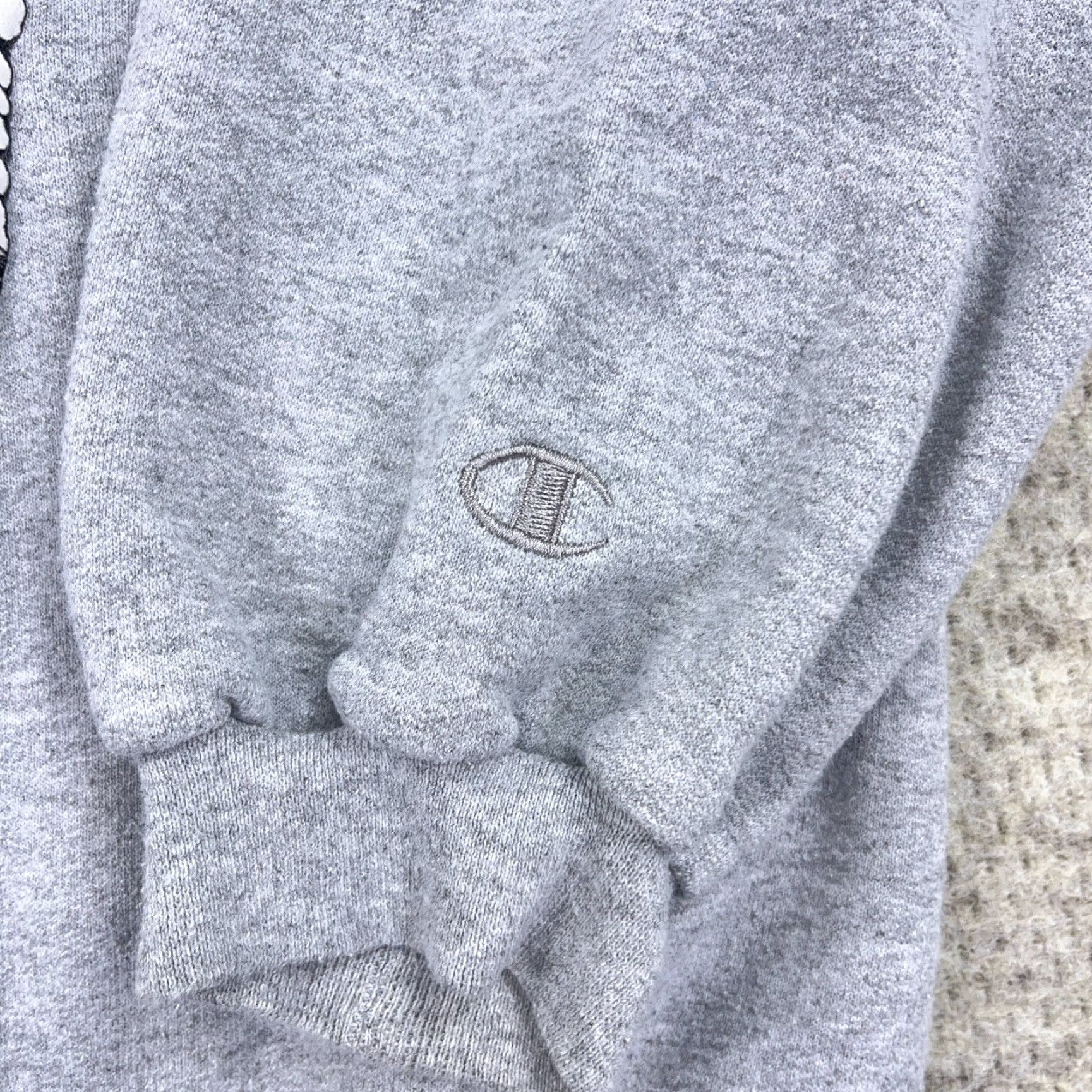 George VINTAGE George Sweatshirt Men Medium Gray Crewneck Fleece Graphic Print Bald Eagle Nature 90s Size US M / EU 48-50 / 2 - 4 Thumbnail