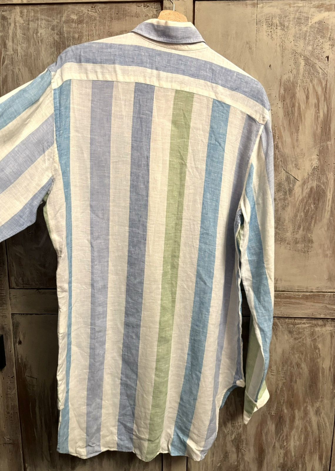 Loewe loewe vintage printed linen shirt 41 Size US M / EU 48-50 / 2 - 7 Thumbnail