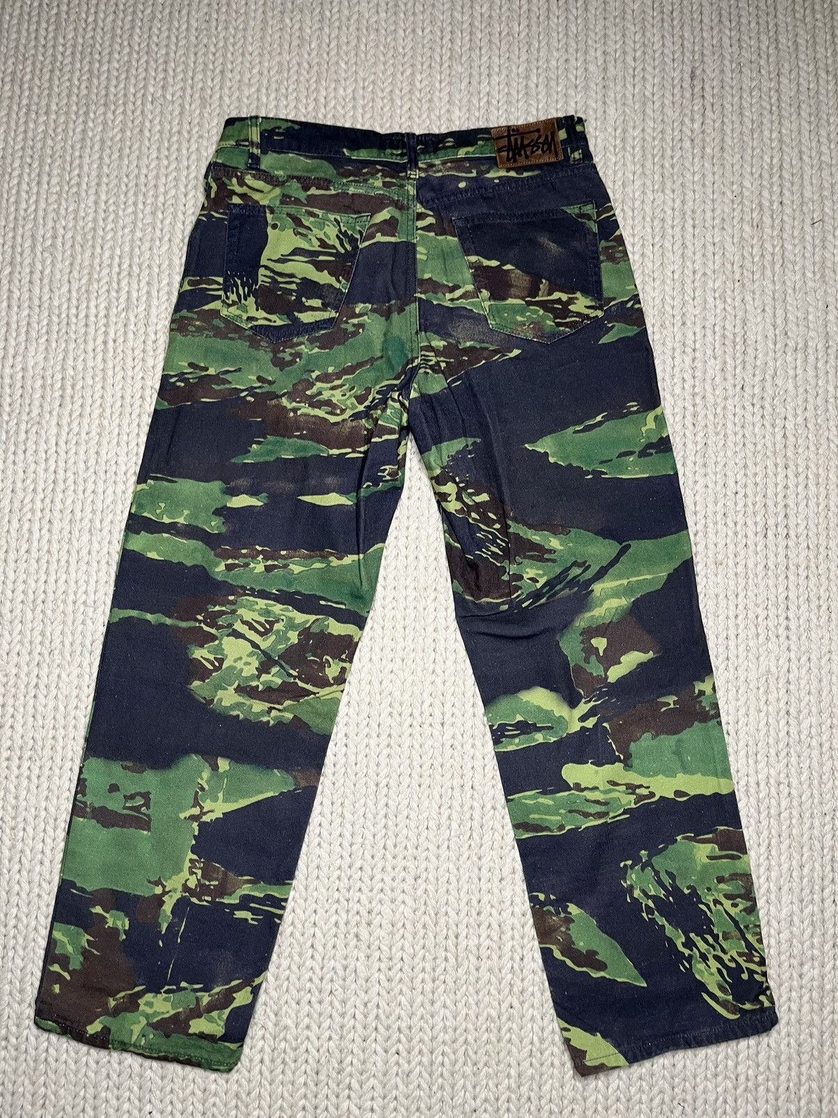 Stussy Stussy x Bigo Camo Jeans Size US 30 / EU 46 - 1 Thumbnail