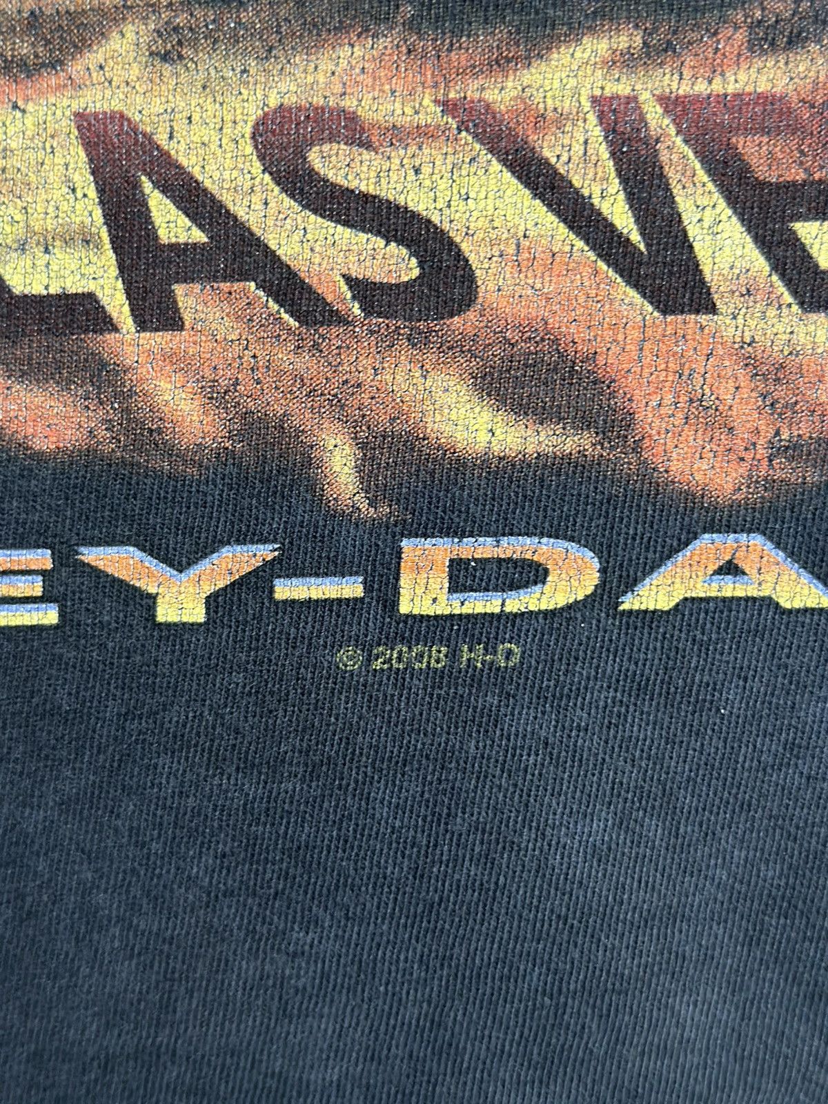 Harley Davidson Thrashed Vintage Harley Davidson Sun Faded Tee Size US L / EU 52-54 / 3 - 5 Thumbnail
