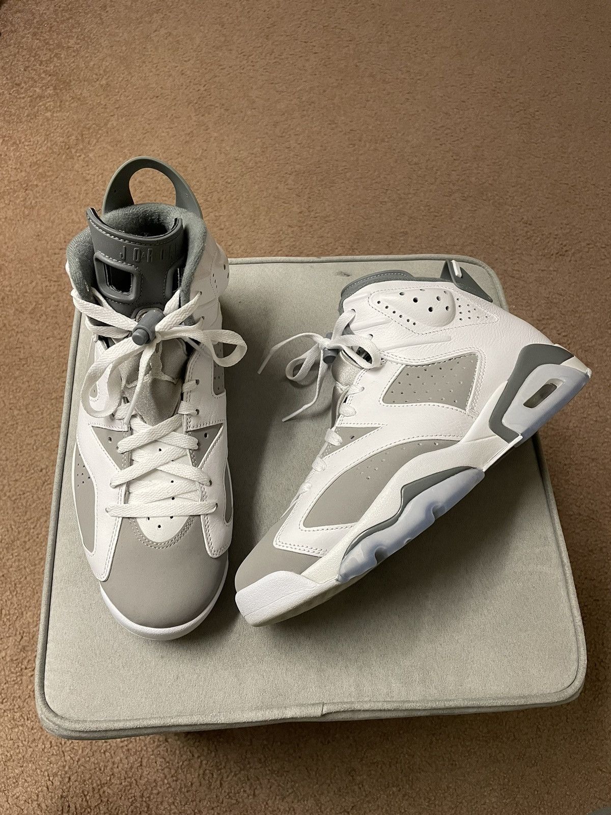 Jordan Brand × Nike Nike Air Jordan 6 Retro Cool Grey Size US 10 / EU 43 - 2 Thumbnail