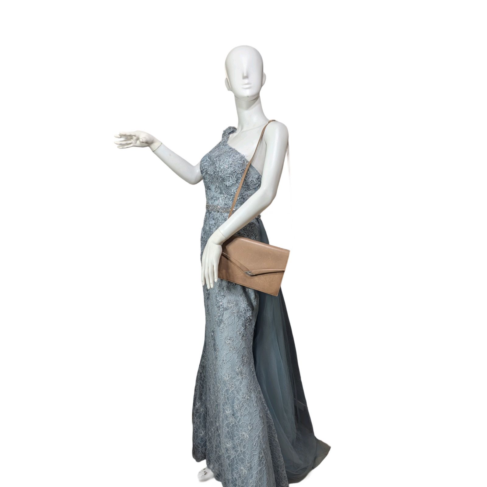 Salvatore Ferragamo Salvatore Ferragamo Beige Leather Envelope Flap Shoulder bag Size ONE SIZE - 7 Thumbnail