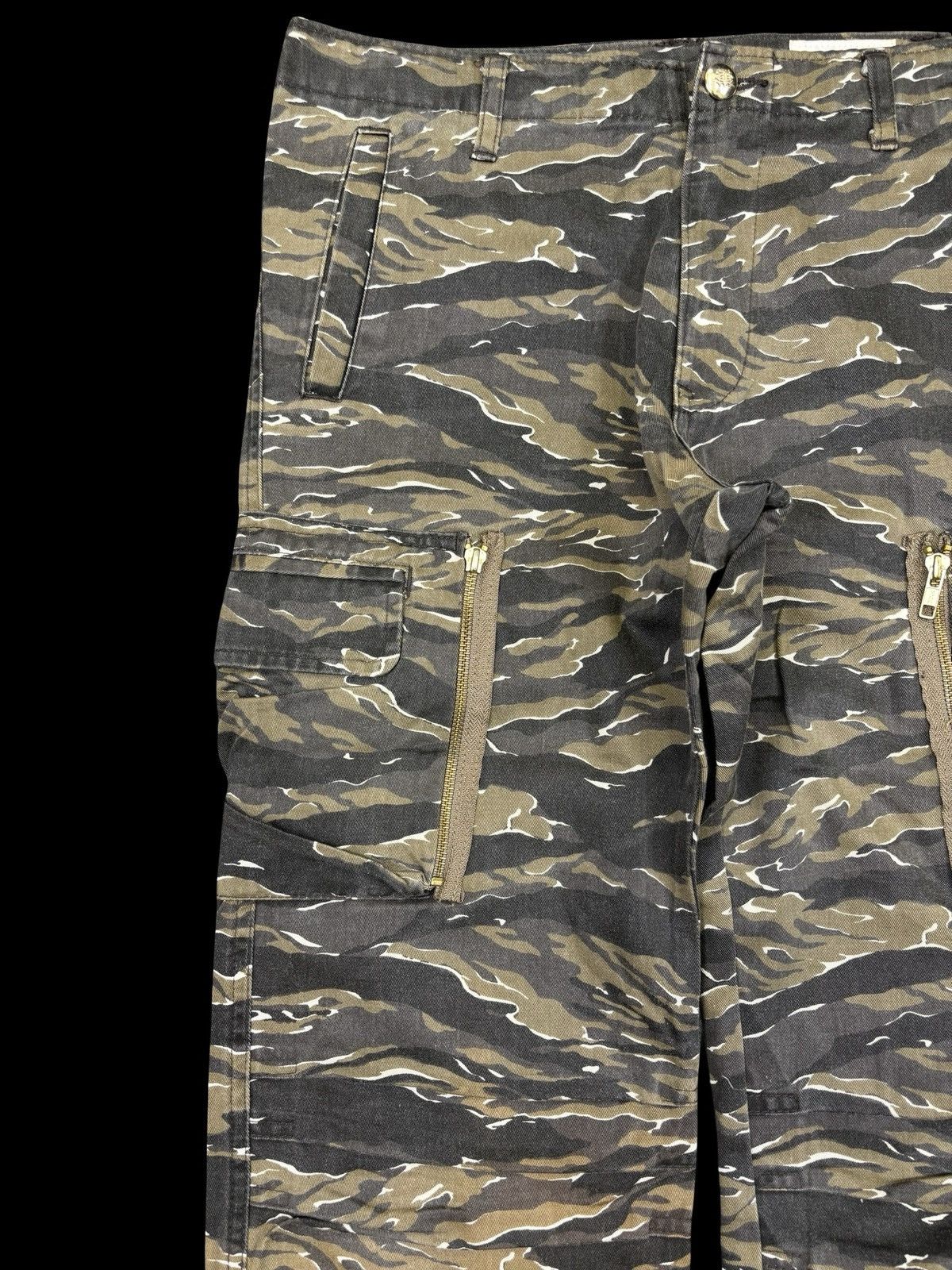 Japanese Brand VANQUISH Japan Multizipper Tactical Cargo Skinny Pant F705 Size US 33 - 7 Thumbnail