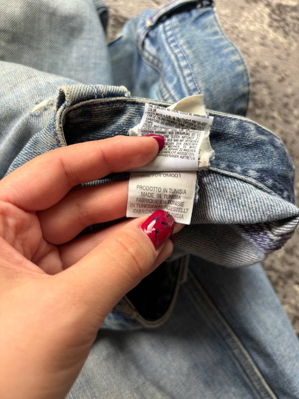 Diesel × Japanese Brand × Vintage Vintage Y2K Diesel Avant Garde faded Denim Logo Shorts Size US 36 / EU 52 - 10 Thumbnail