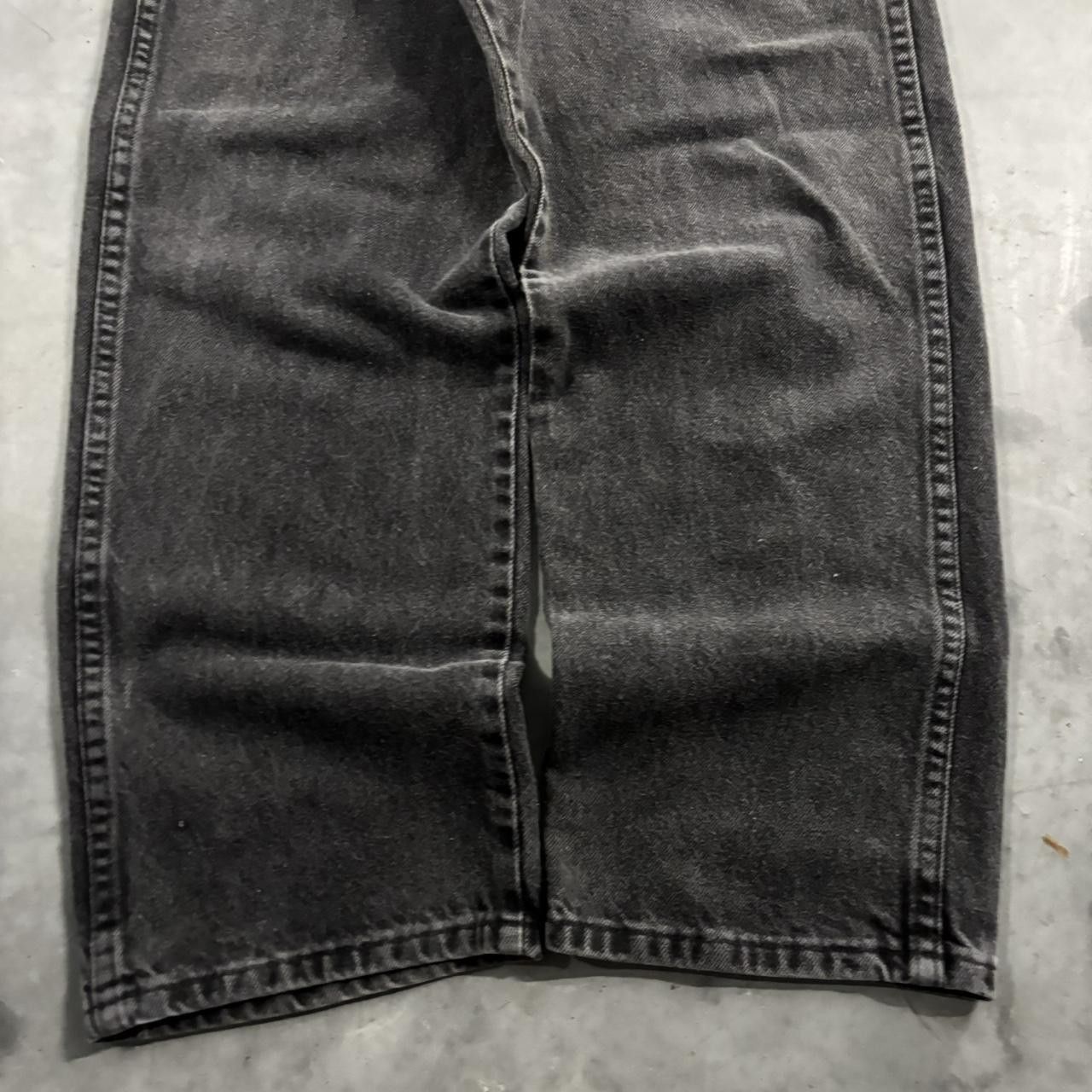 Vintage Crazy Vintage Y2K/2000s Grunge Faded Black Denim Jeans! 38x32 Size US 38 / EU 54 - 6 Thumbnail