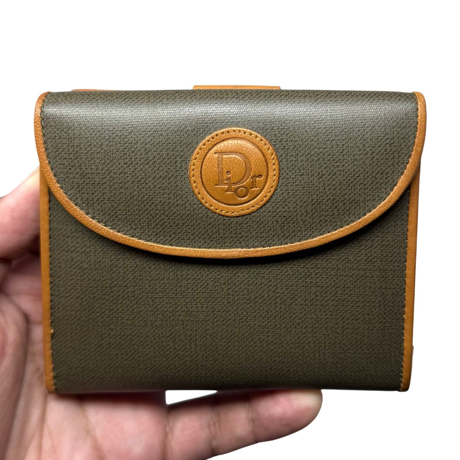 Dior Dior Vintage Canvas Wallet Size ONE SIZE - 7 Thumbnail