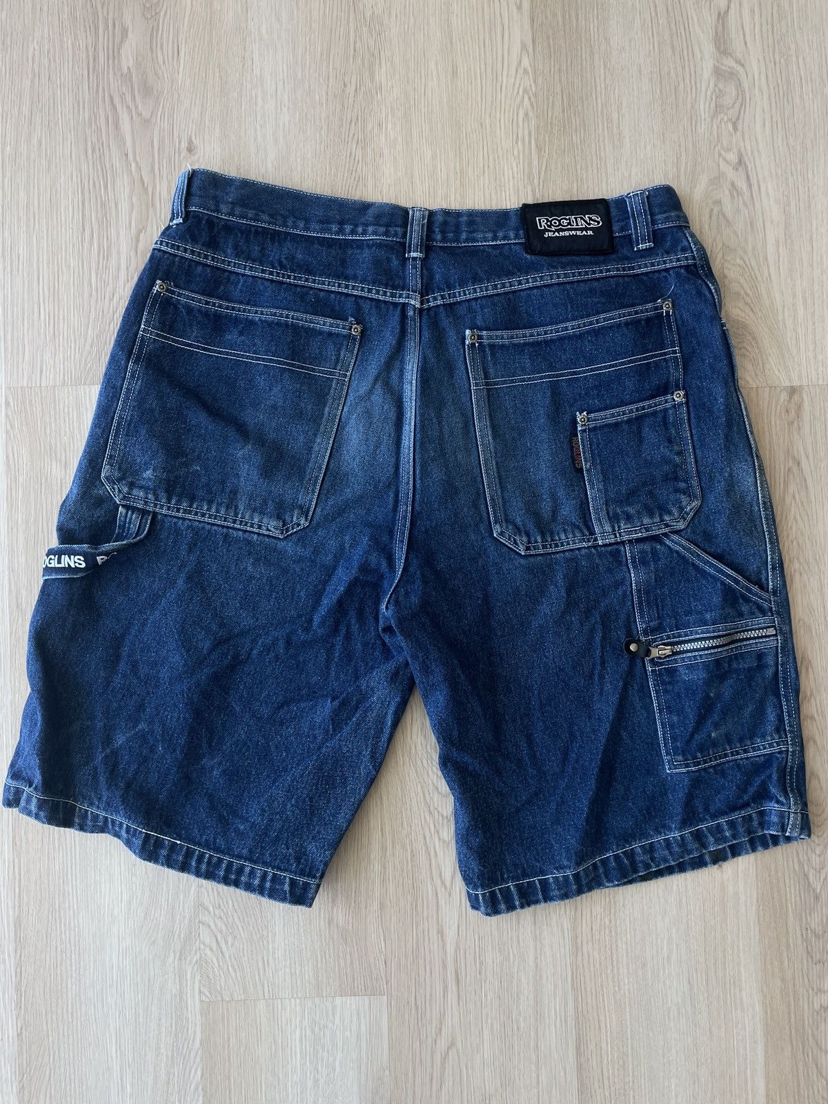 Vintage Roglin Jeanswear Y2K Baggy Denim Jorts | Grailed