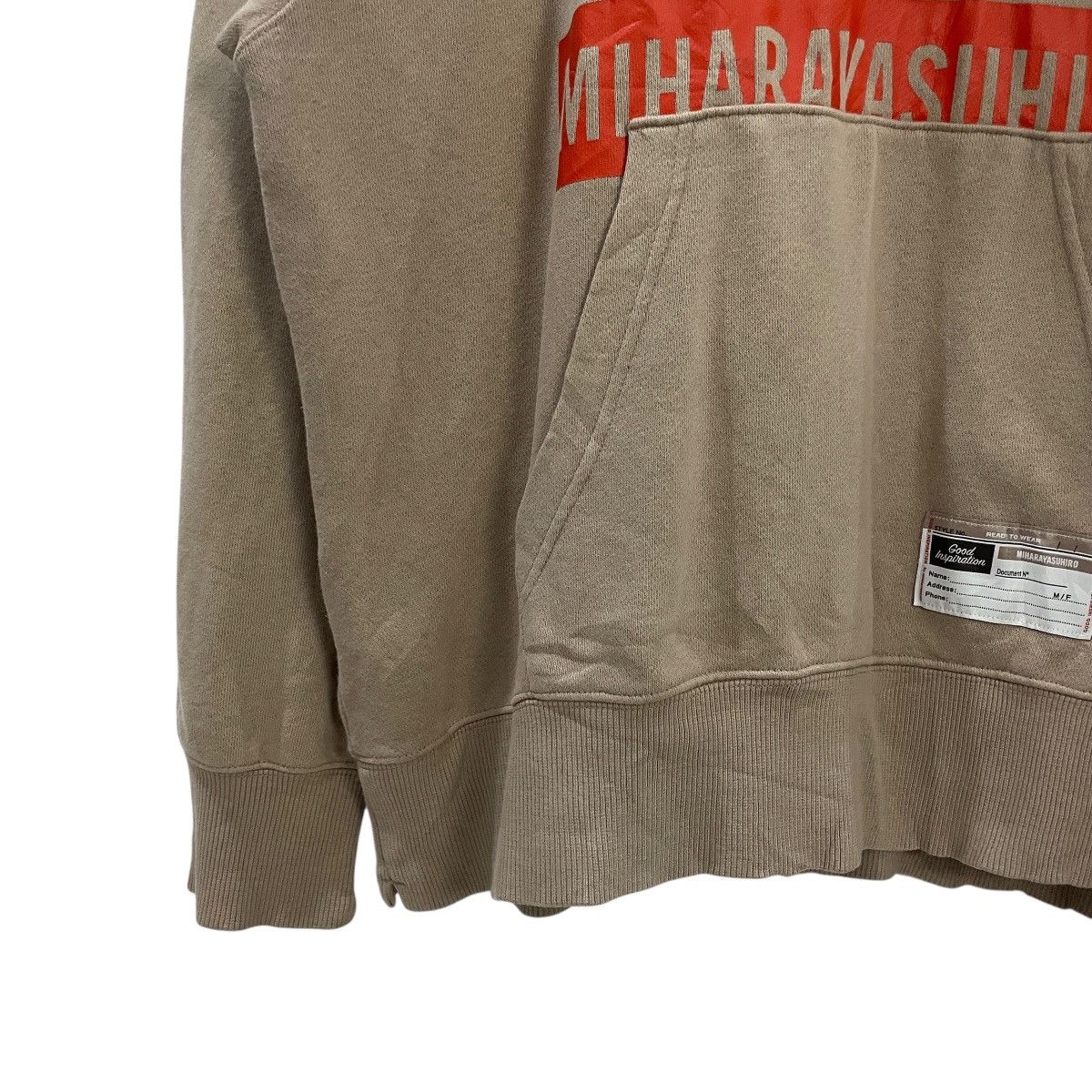 GU × Maison MIHARA YASUHIRO Vintage Miharayasuhiro X Gu Big Logo Hoodies Sweatshirt Size US L / EU 52-54 / 3 - 3 Thumbnail