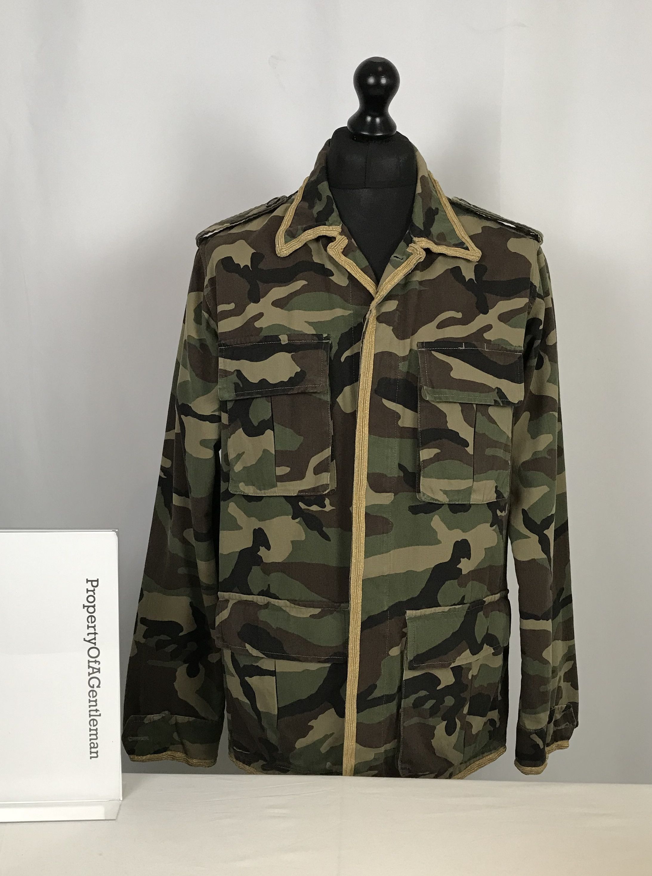 Saint Laurent Paris Saint Laurent Camo Jacket Size US M / EU 48-50 / 2 - 1 Thumbnail