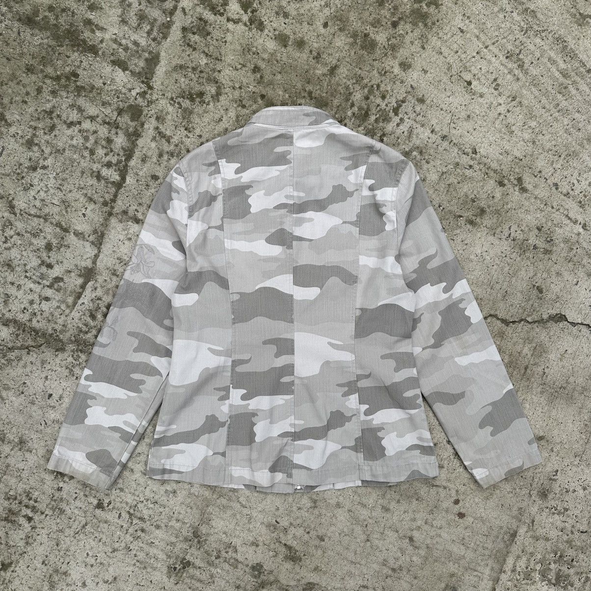 NEXT VTG Women’s Camo Jacket Next Size 40 Y2K Grunge Avantgarde Size M / US 6-8 / IT 42-44 - 2 Thumbnail