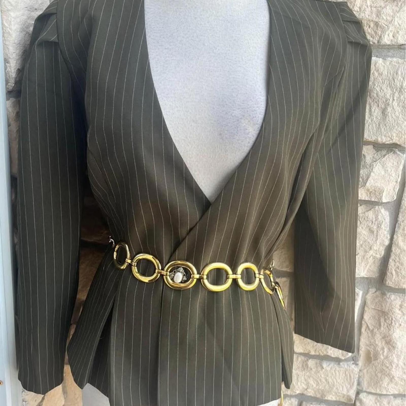 Other Vintage cropped blazer small Size L / US 10 / IT 46 - 1 Thumbnail