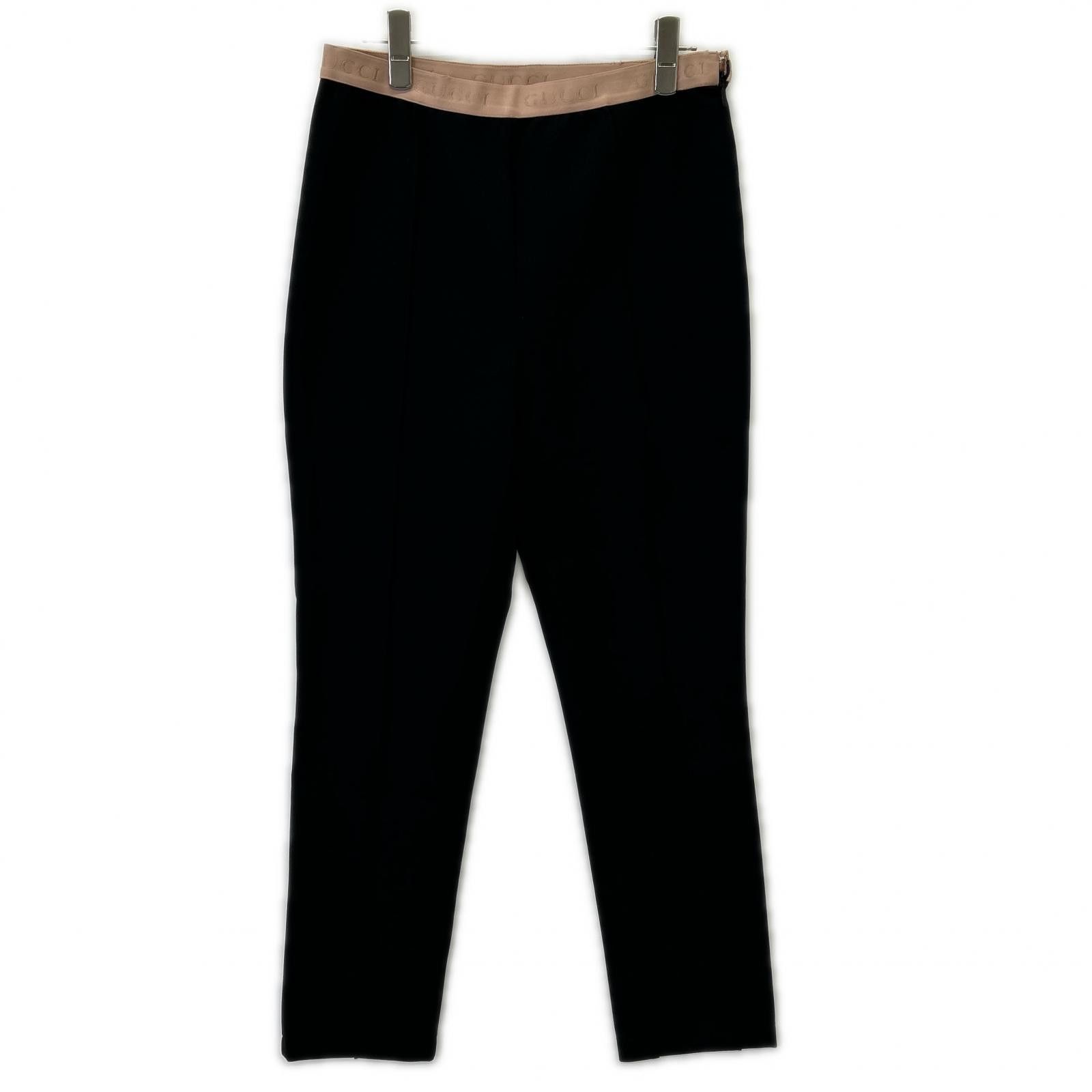 Gucci Gucci Gucci Rayon Blend Leggings Textile Bottoms 610943XJCCX DUTY FREE for USA Size ONE SIZE - 1 Thumbnail