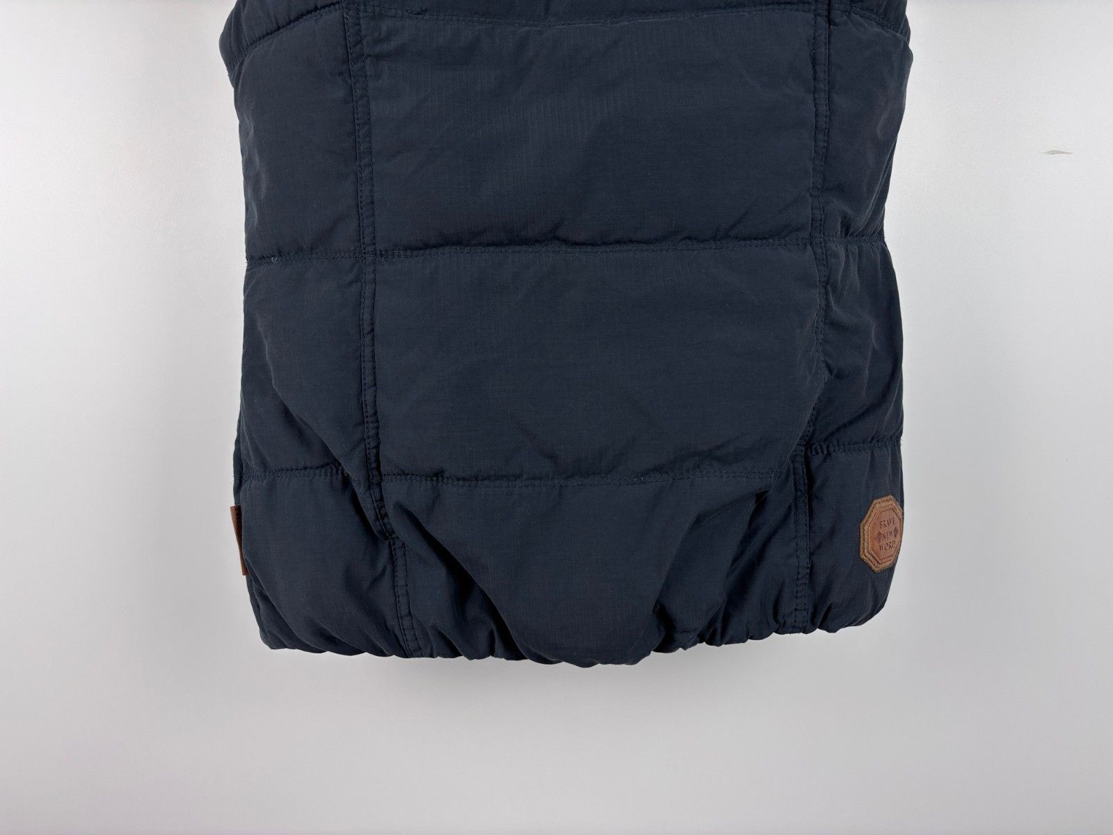 Naketano Naketano Vest Full Zip Insulated Fleece Jacket Blue Size S Size S / US 4 / IT 40 - 6 Thumbnail