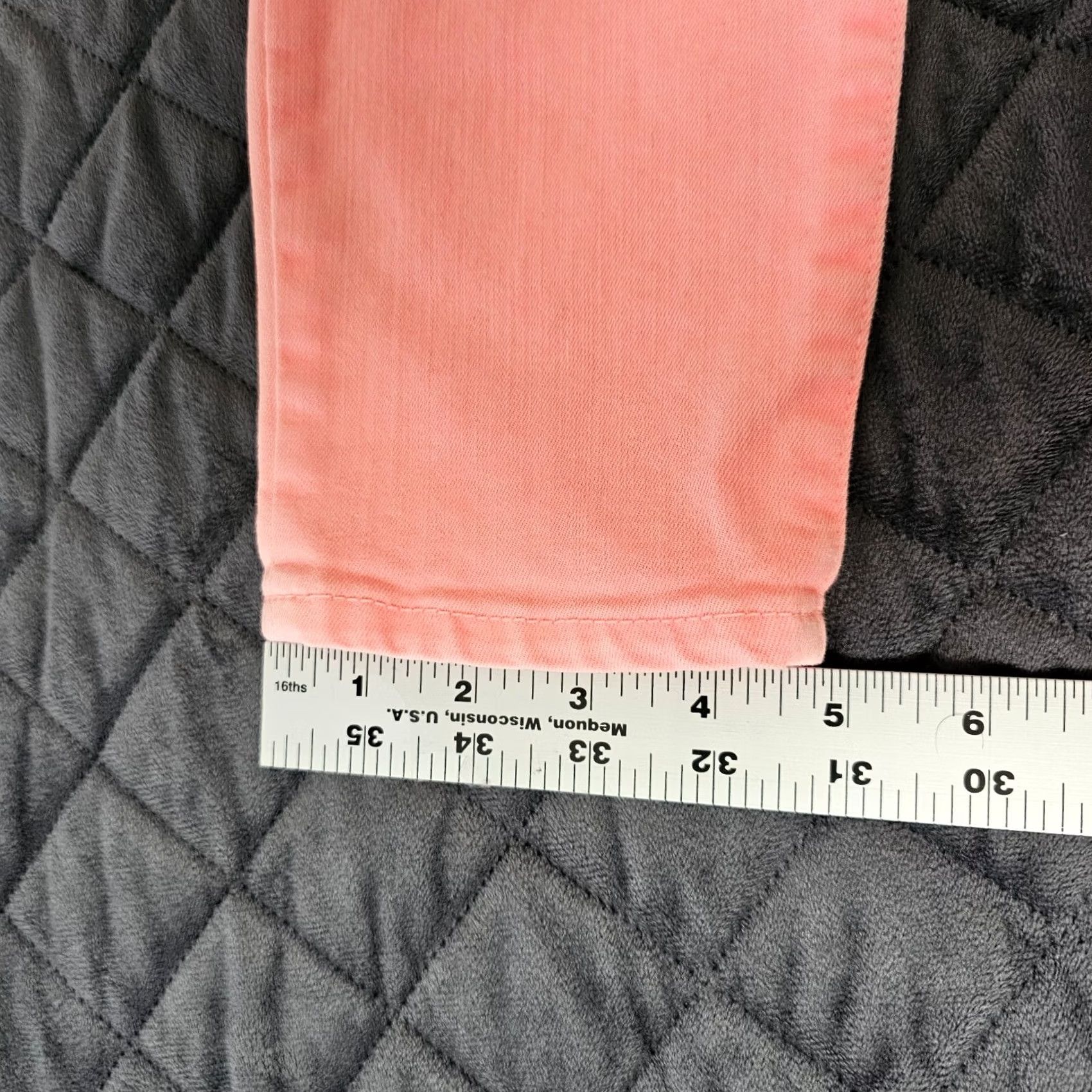 Gap GAP Denim Jeans Women's Size 26 Skinny Mid Rise Pink Stretch Denim Pants Regular Inseam 27 in Womens Size 26" / US 2 / IT 38 - 7 Thumbnail