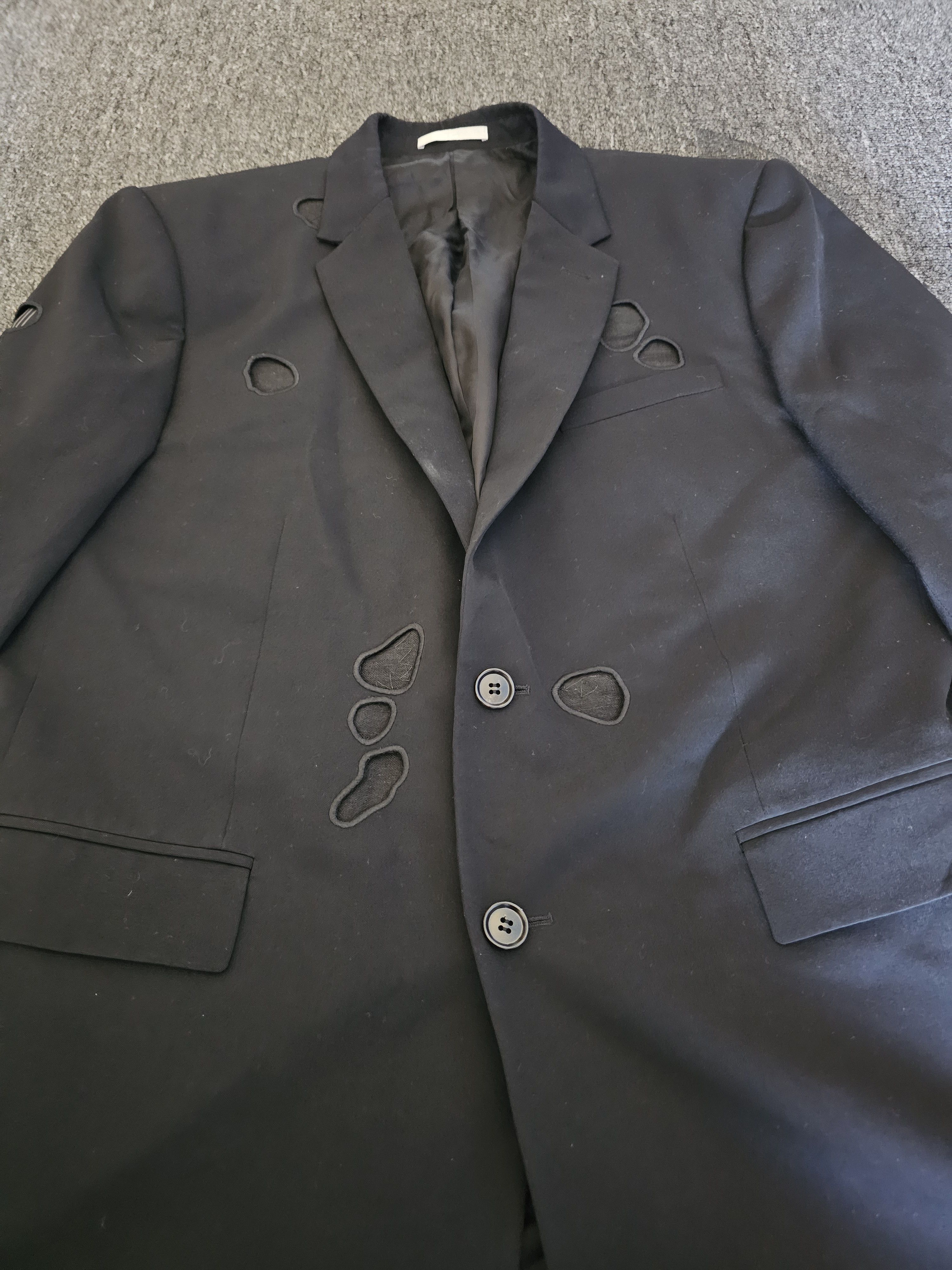 Dior Dior Men's Personalized Wool Suit Jacket+Pants Size 52 Size 52R - 2 Thumbnail