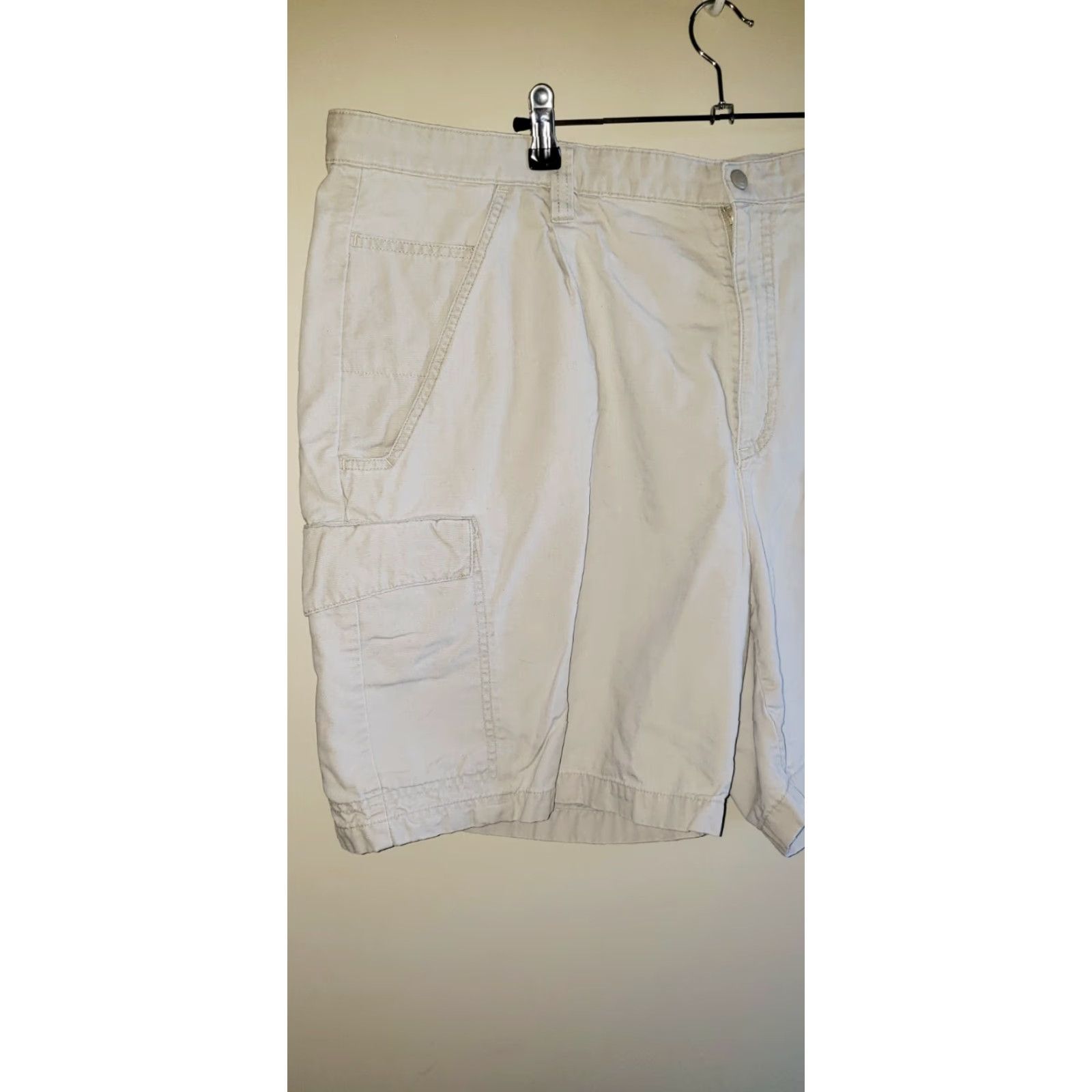 Vintage Columbia Cargo Hiking Shorts Men 42 Beige 6 Pockets RN69724 CA05367 #1029 Size US 42 / EU 58 - 4 Thumbnail