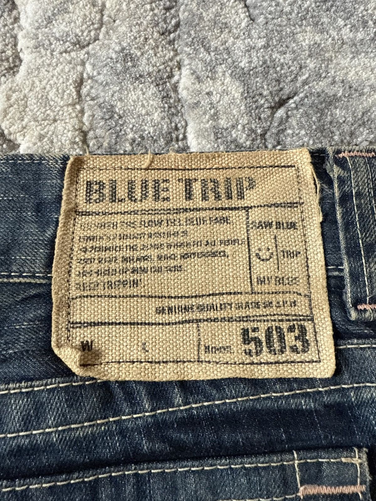 Edwin Edwin 503 Blue Trip Medium Wash Flared Jeans Size US 29 - 20 Thumbnail