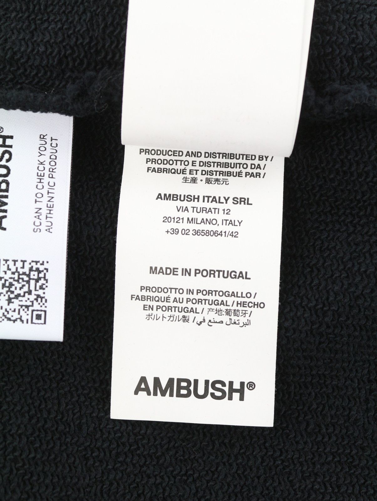 Ambush Design WIDE SWEATPANTS TAP SHOE XL Black Straight RRP550 87756 Size US 36 / EU 52 - 10 Thumbnail