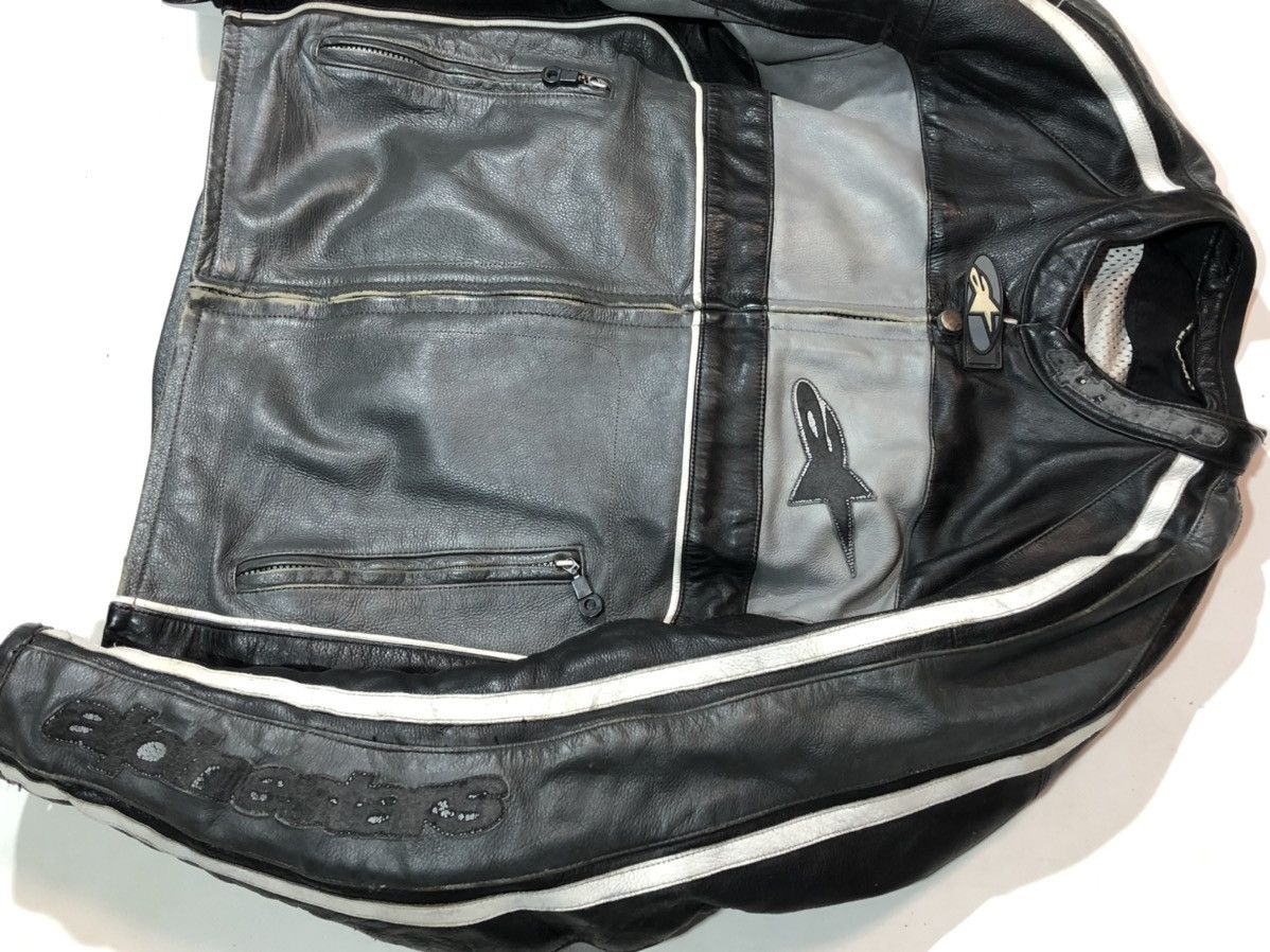 Alpinestars × Ducati × Honda Alpinestars Moto Motorcycle Leather Jacket Racing Size US L / EU 52-54 / 3 - 10 Thumbnail