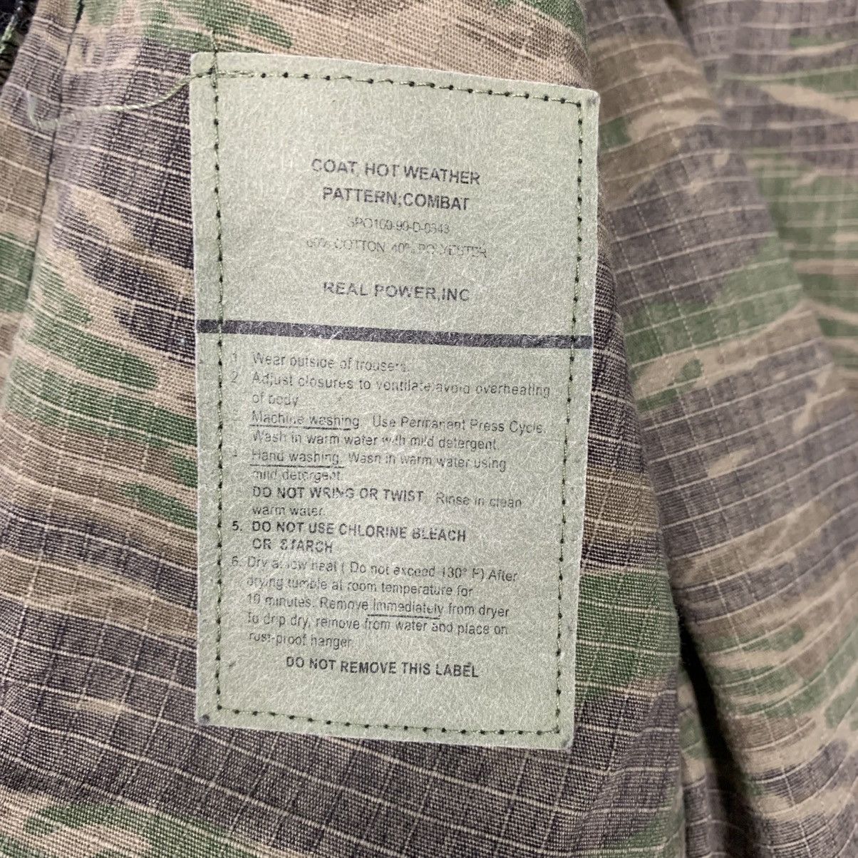 Japanese Brand Real Power Camo Military Combat Jacket Size US M / EU 48-50 / 2 - 16 Thumbnail