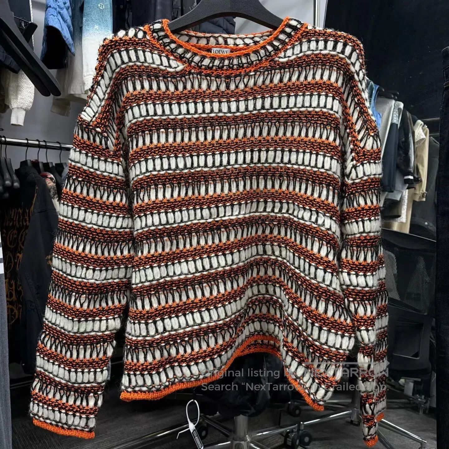 Loewe Loewe Cutout Knit Sweater| Size S / US 4 / IT 40 - 1 Thumbnail