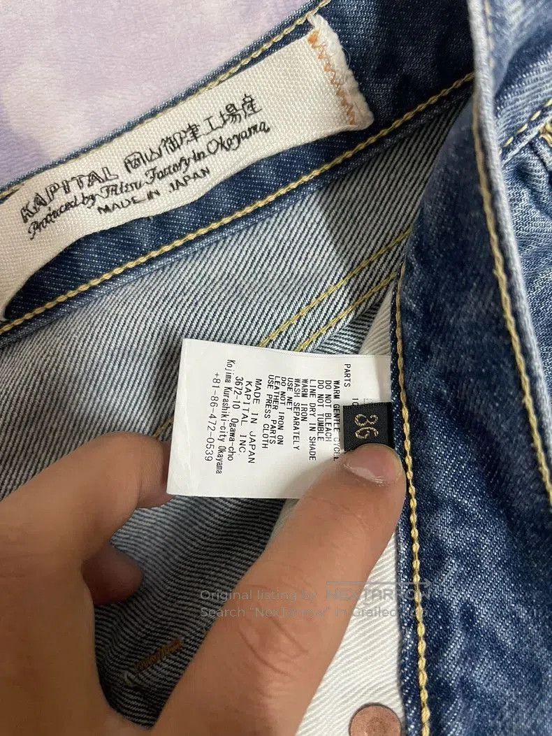 Kapital Kapital Fried chicken jeans. Size US 36 / EU 52 - 2 Thumbnail