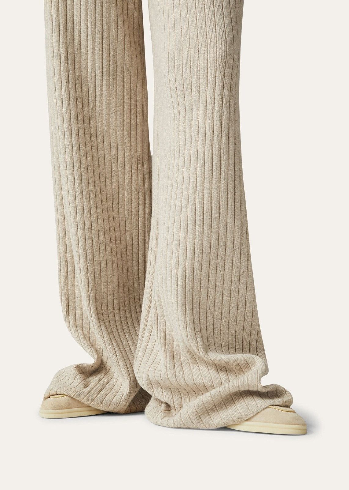 Loro Piana o1srvl11e0824 Maras Af Regular Trouser in Beige Size 28" / US 6 / IT 42 - 6 Thumbnail