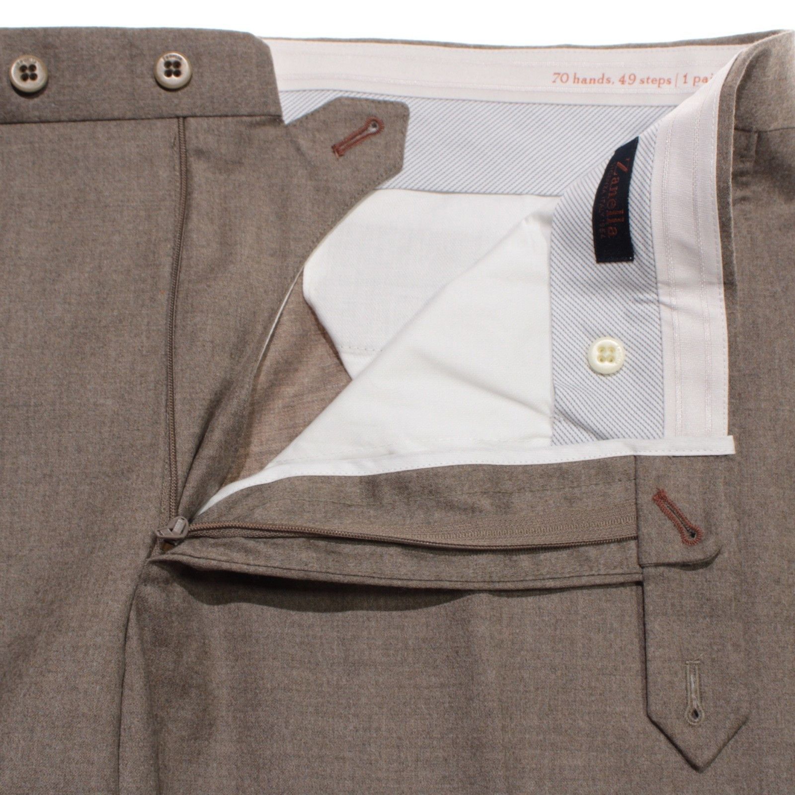 Zanella Zanella New with tags Dress Pants Size 40 US In Brown Size US 40 / EU 56 - 3 Thumbnail