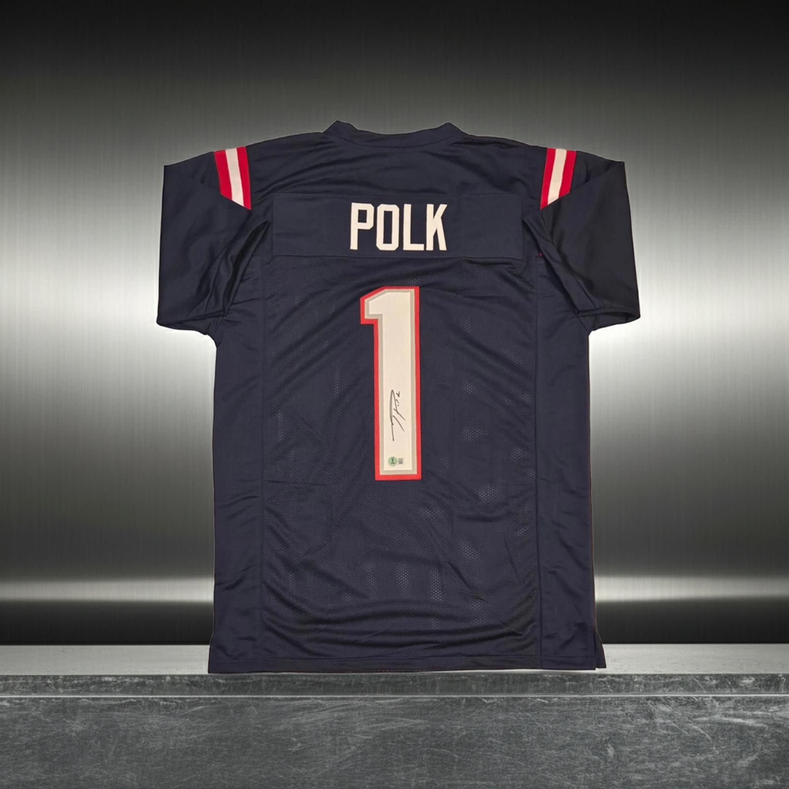 Other Ja'Lynn Polk Autographed Football Jersey Hologram (XL) Size ONE SIZE - 1 Thumbnail