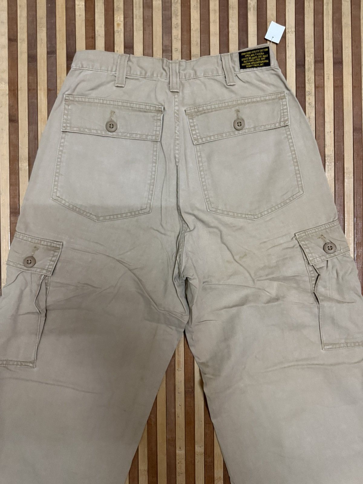 Schott Schott Japan Style Cargo Pants / Streetwear / Utility W26X29 Size US 26 / EU 42 - 7 Thumbnail