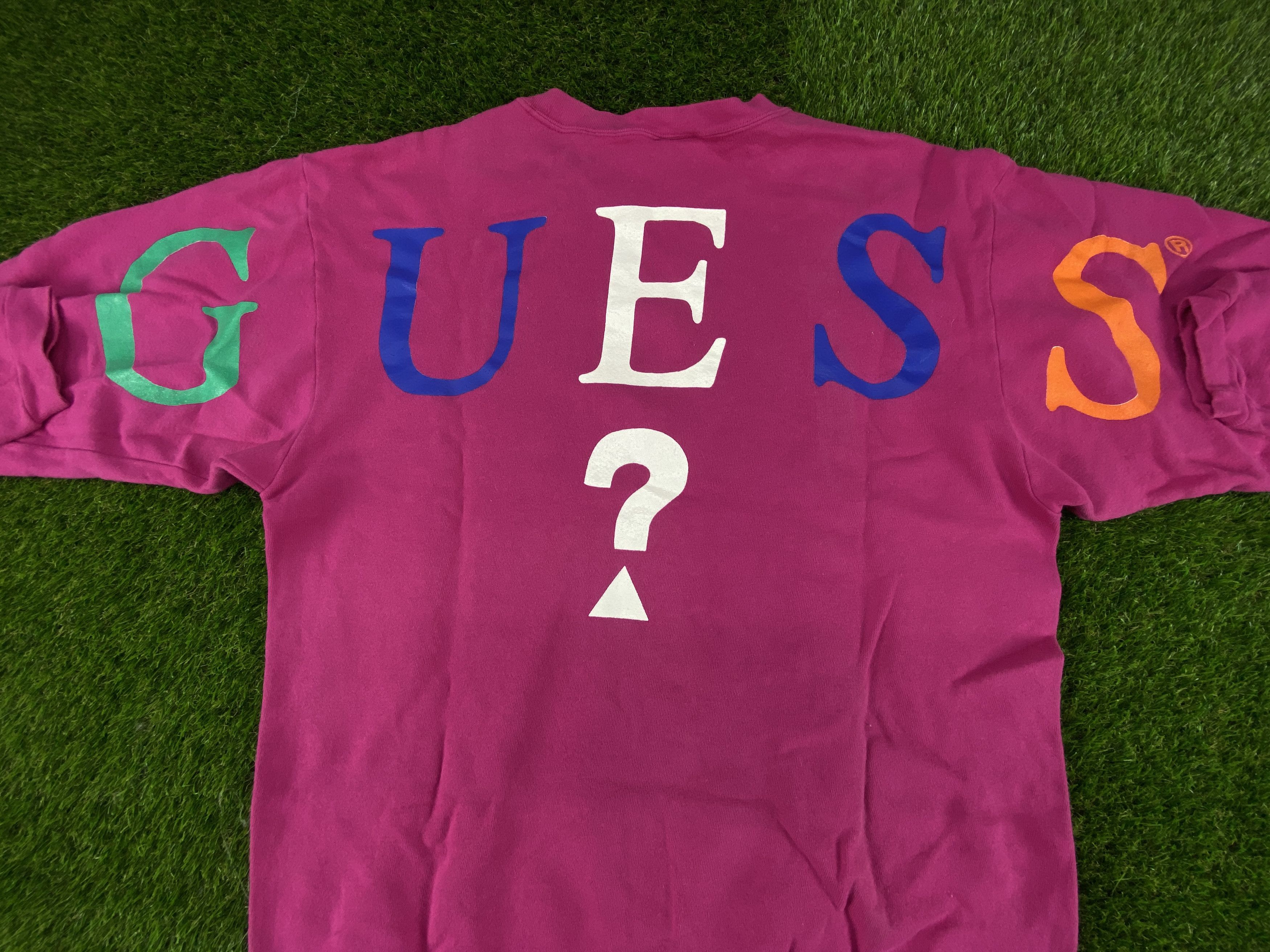 Guess Rare Vintage Guess X George Marciano Spell Out Logo (S112) Size US L / EU 52-54 / 3 - 7 Thumbnail
