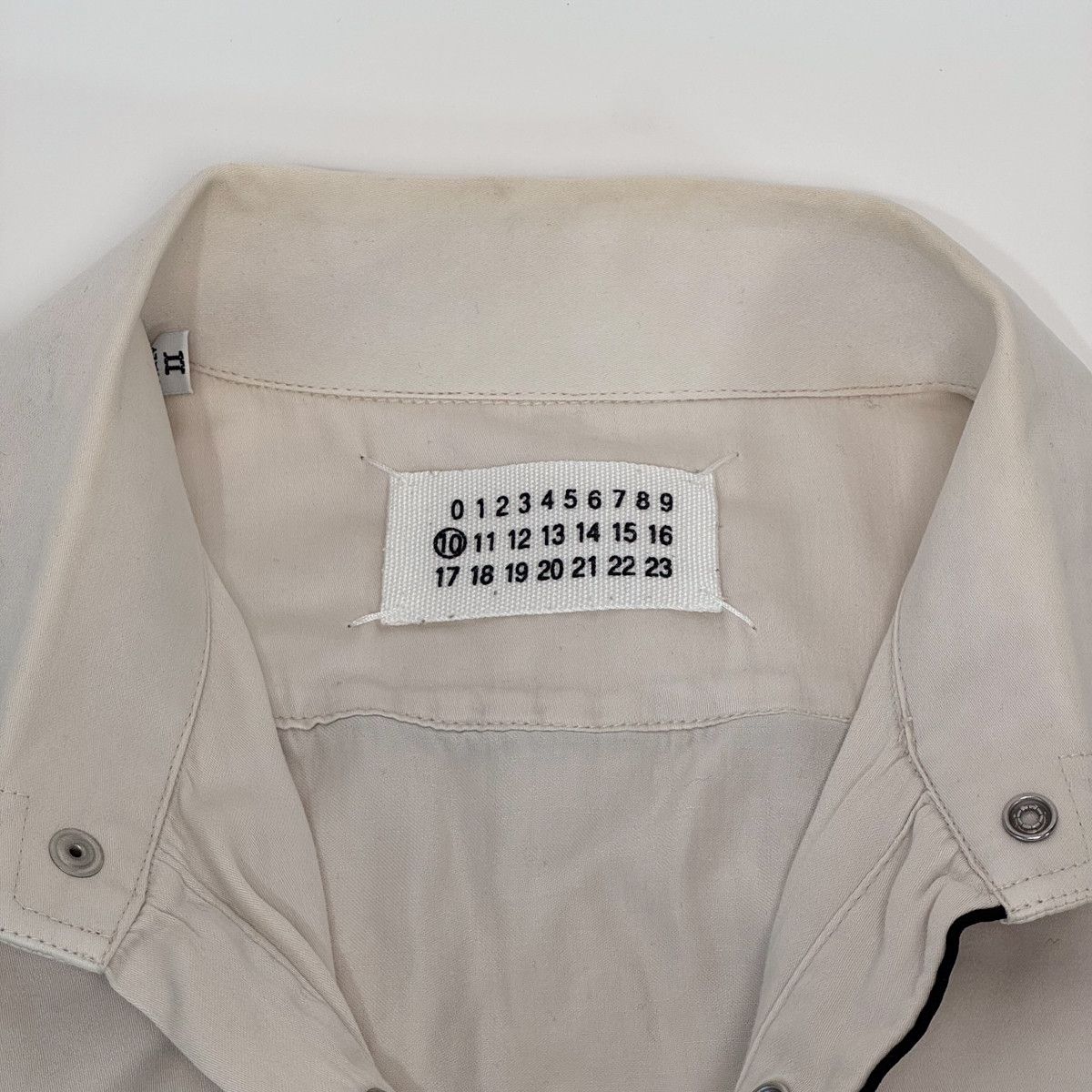 Maison Margiela MAISON MARTIN MARGIELA WESTERN SHIRT SIZE 2 Size US M / EU 48-50 / 2 - 2 Thumbnail
